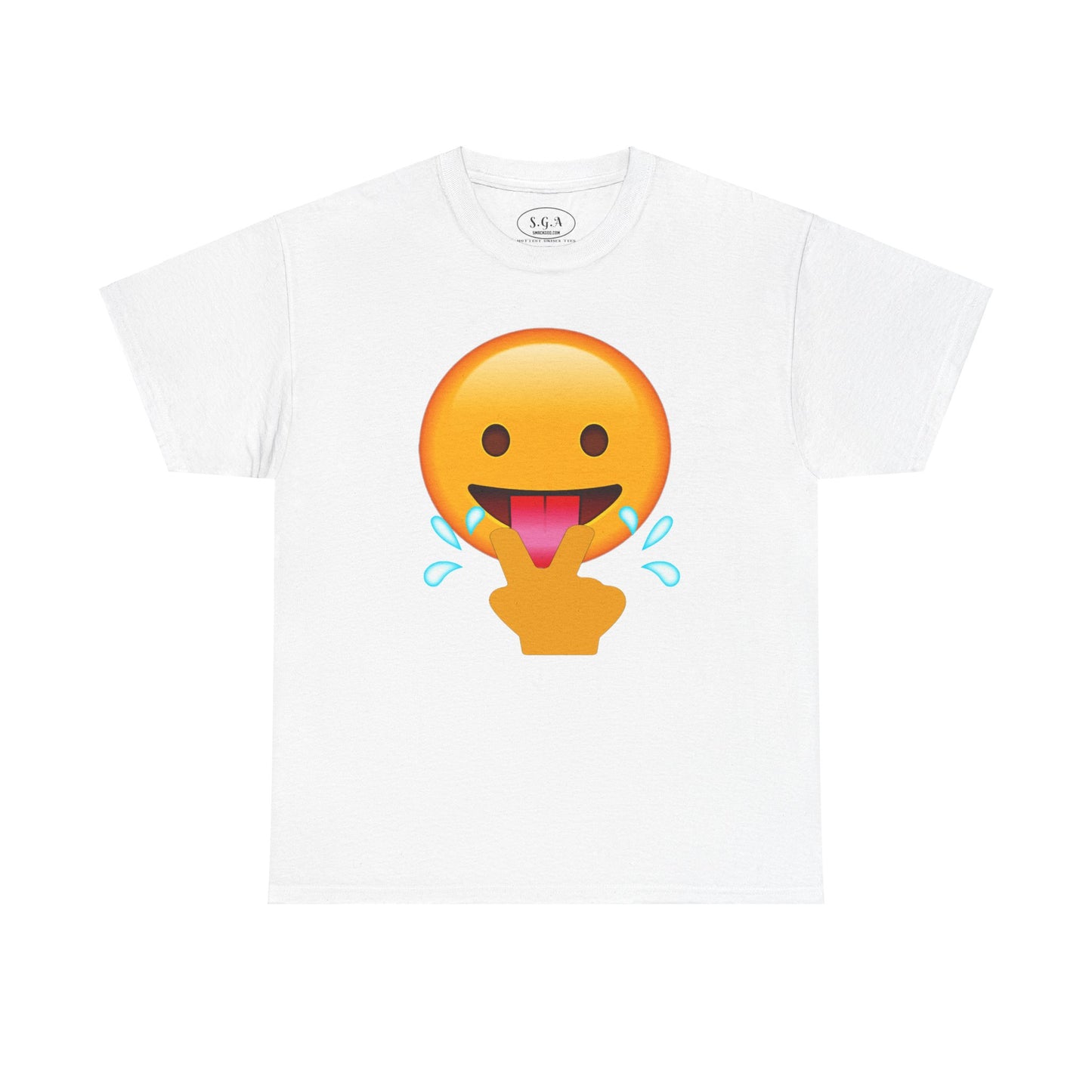  "Oral Sex Emoji 'How Many Licks' T-Shirt - Smack God Apparel"