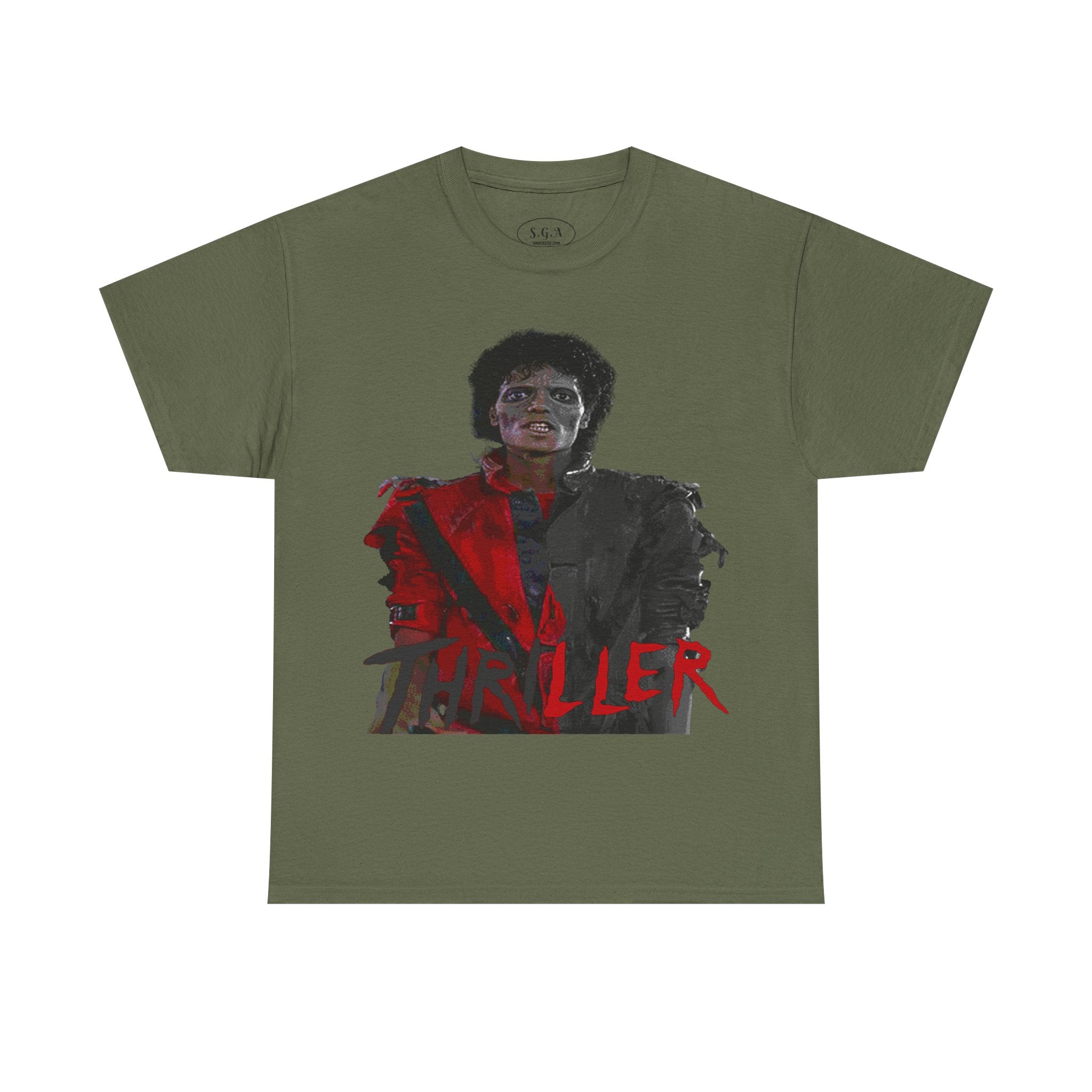 Thriller Inspired Graphic T-Shirt – Retro Horror Pop Culture Tee | 80s Music Streetwear Shirt | Smack God Apparel