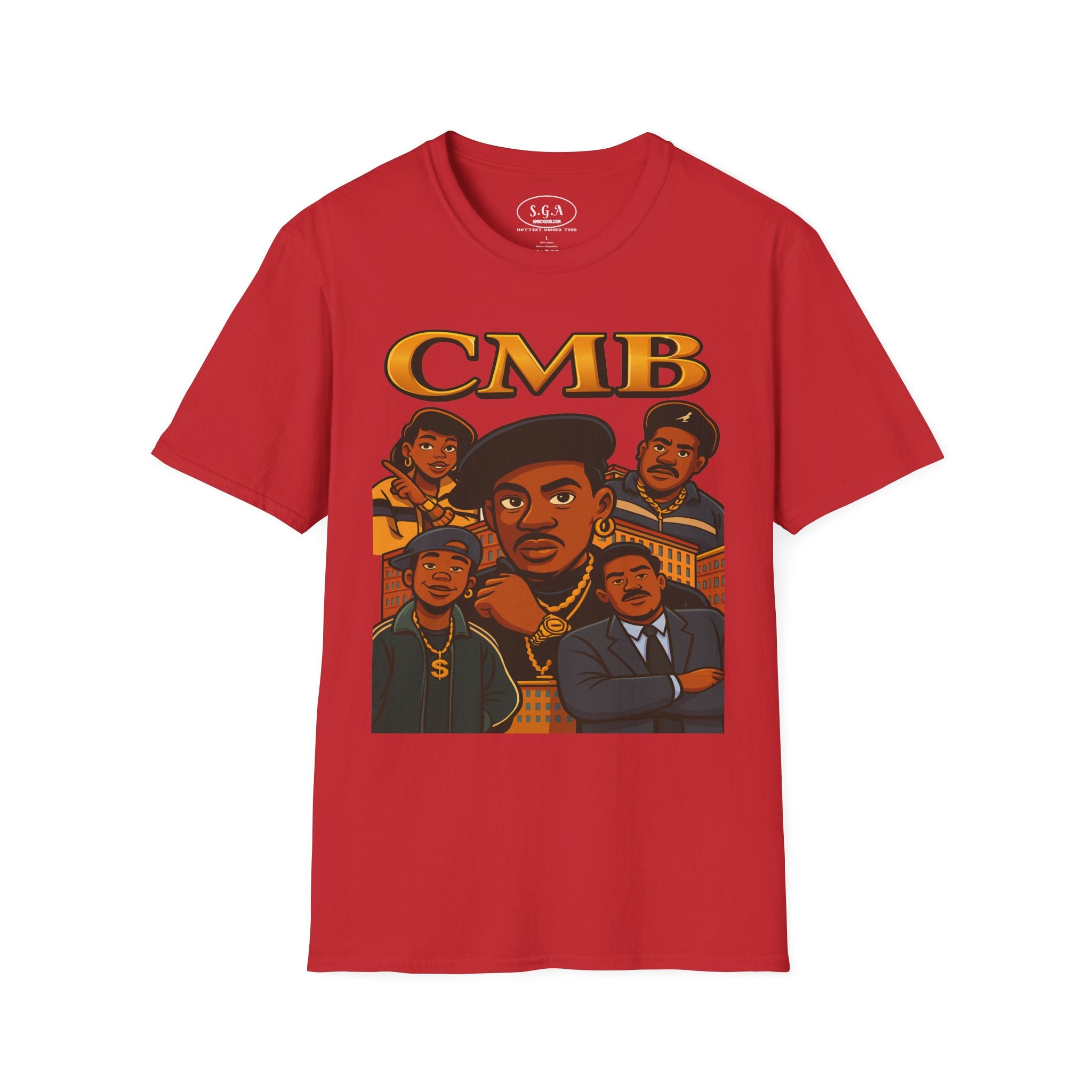 CMB New Jack City T-Shirt – Cash Money Brothers Vintage Streetwear Tee | 90s Hip Hop Graphic Shirt | Urban Culture Classic Tee | Smack God Apparel