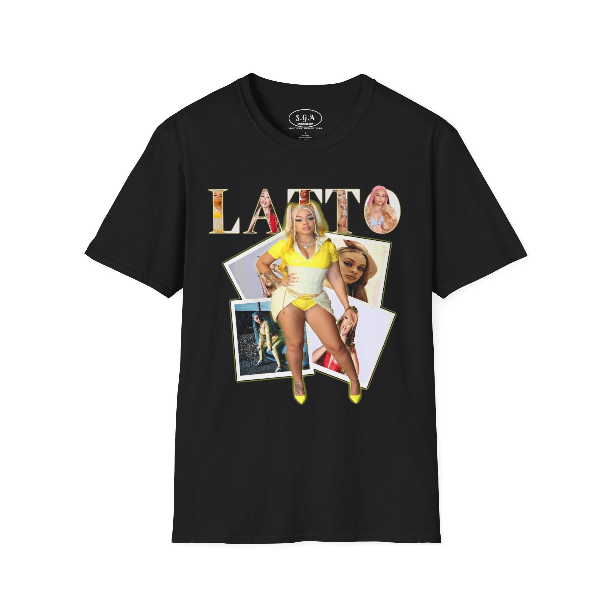 Latto (Ms. Mulatto) Inspired Graphic T-Shirt – Female Rapper Streetwear Tee | Smack God Apparel Urban Fashion