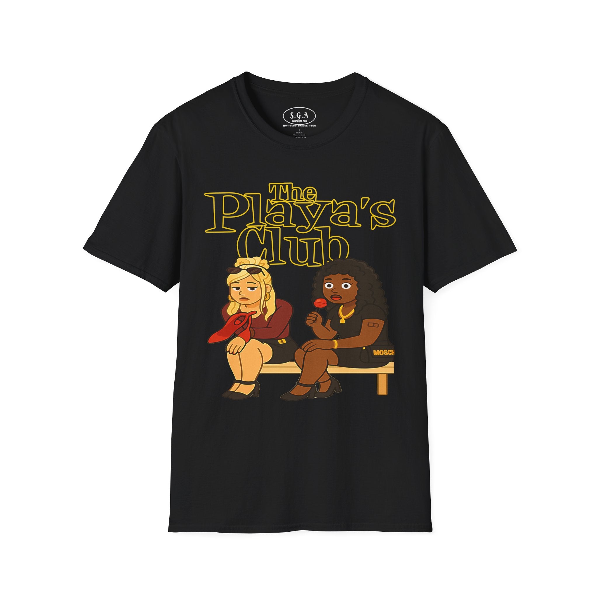 The Playa’s Club Ronnie & Trixie Inspired T-Shirt – Classic Urban Movie Graphic Tee | Funny Streetwear Shirt | Smack God Apparel