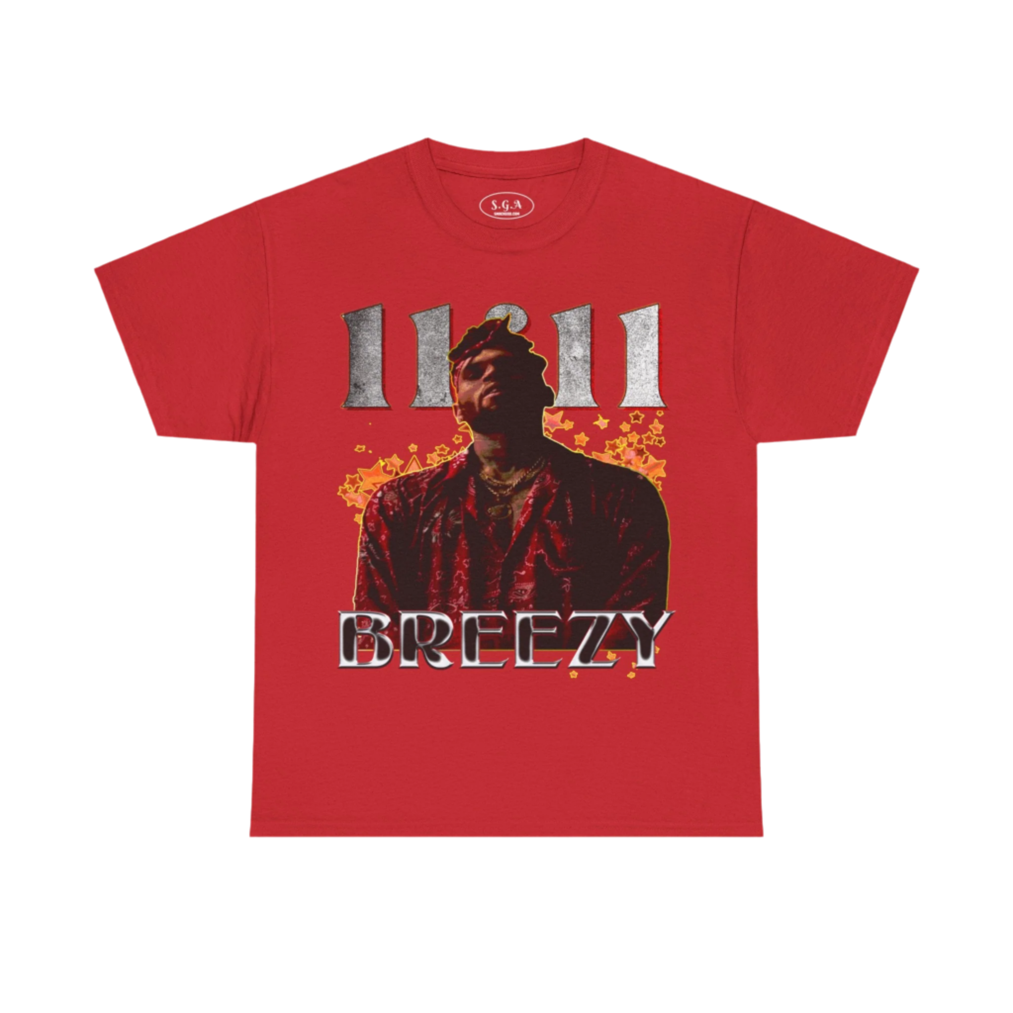 Chris Brown Inspired “Breezy” Graphic T-Shirt – R&B Streetwear Tee | Hip Hop Pop Culture Shirt | Smack God Apparel