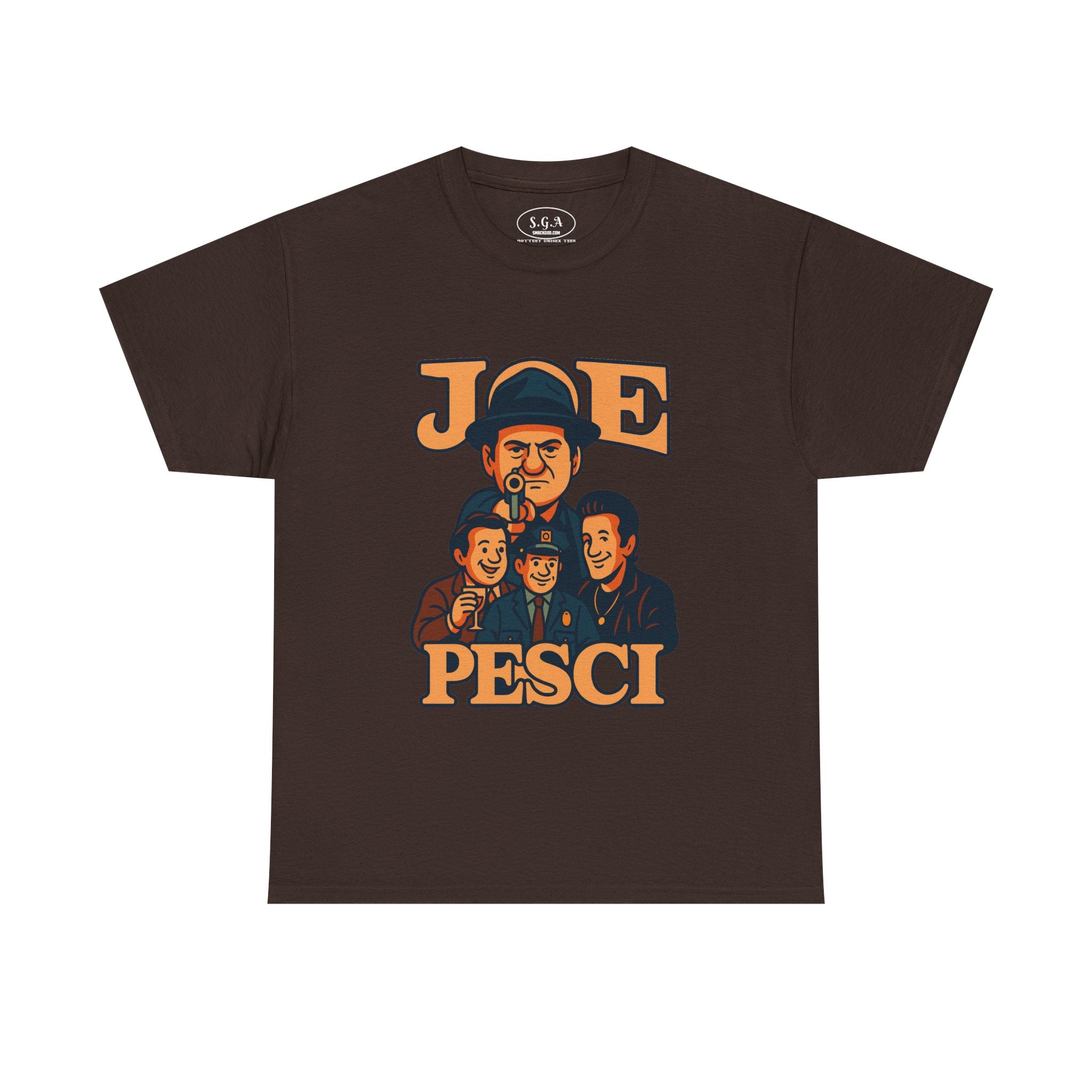 Joe Pesci Inspired Graphic T-Shirt – Classic  Movie Cartoon Tee | Gangster Film Streetwear | Smack God Apparel