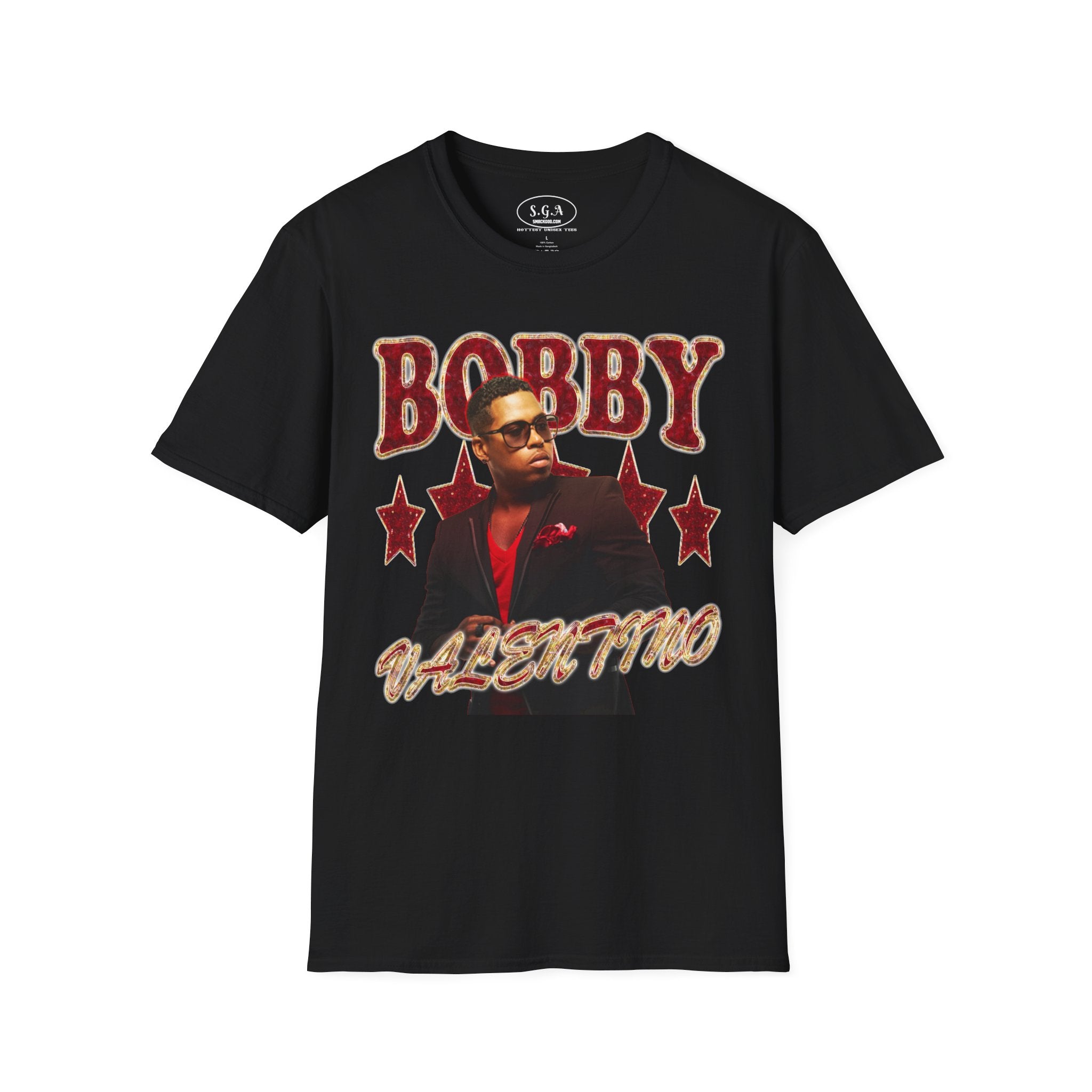 Bobby V Inspired T-Shirt – Smooth R&B Throwback Graphic Tee | 2000s R&B Vibes Shirt | Smack God Apparel