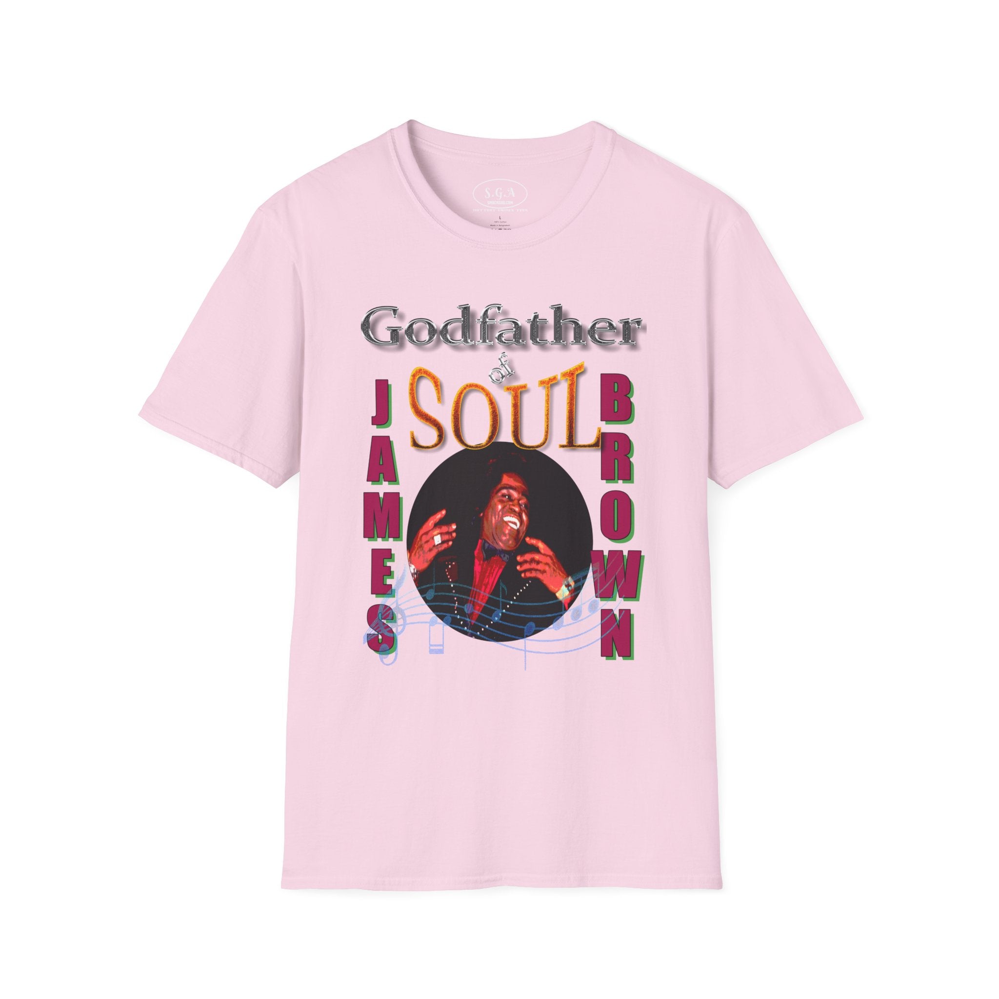James Brown “Godfather of Soul” T-Shirt – Classic Funk Music Graphic Tee | Smack God Apparel Streetwear Shirt | Vintage Soul Legend Tee