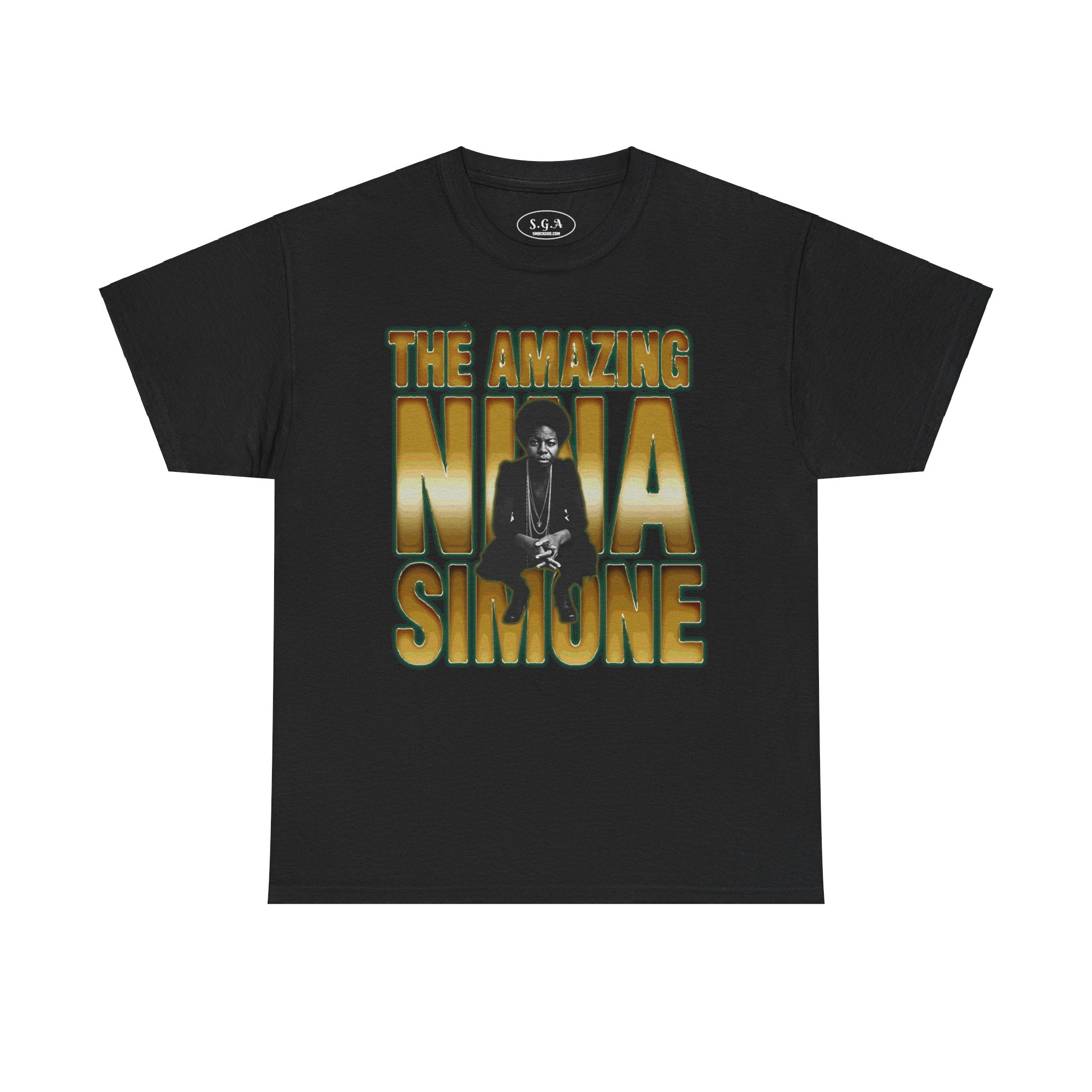 The Amazing Nina Simone T-Shirt – Soul Legend Graphic Tee | Black Culture Music Shirt | Smack God Apparel