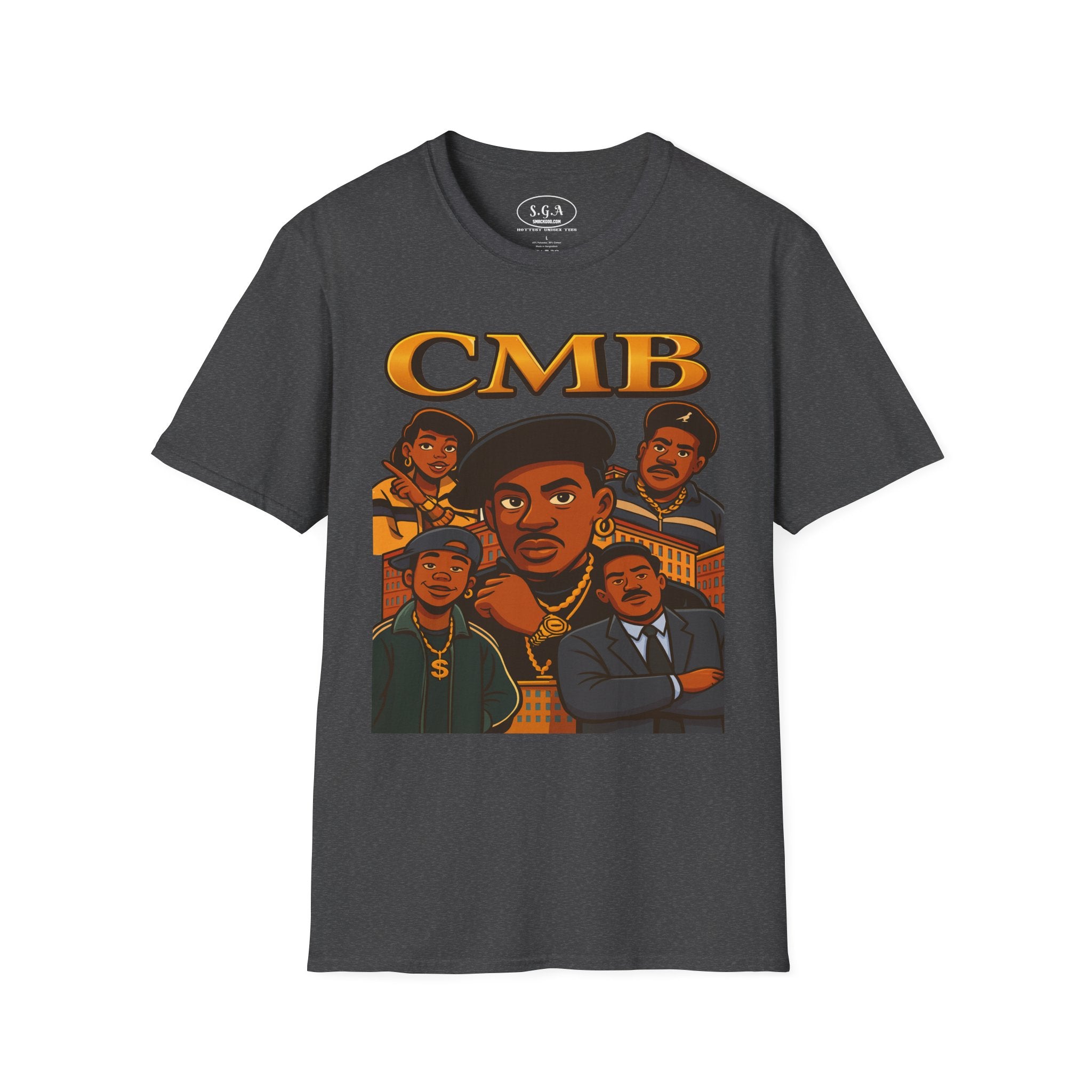 CMB New Jack City T-Shirt – Cash Money Brothers Vintage Streetwear Tee | 90s Hip Hop Graphic Shirt | Urban Culture Classic Tee | Smack God Apparel