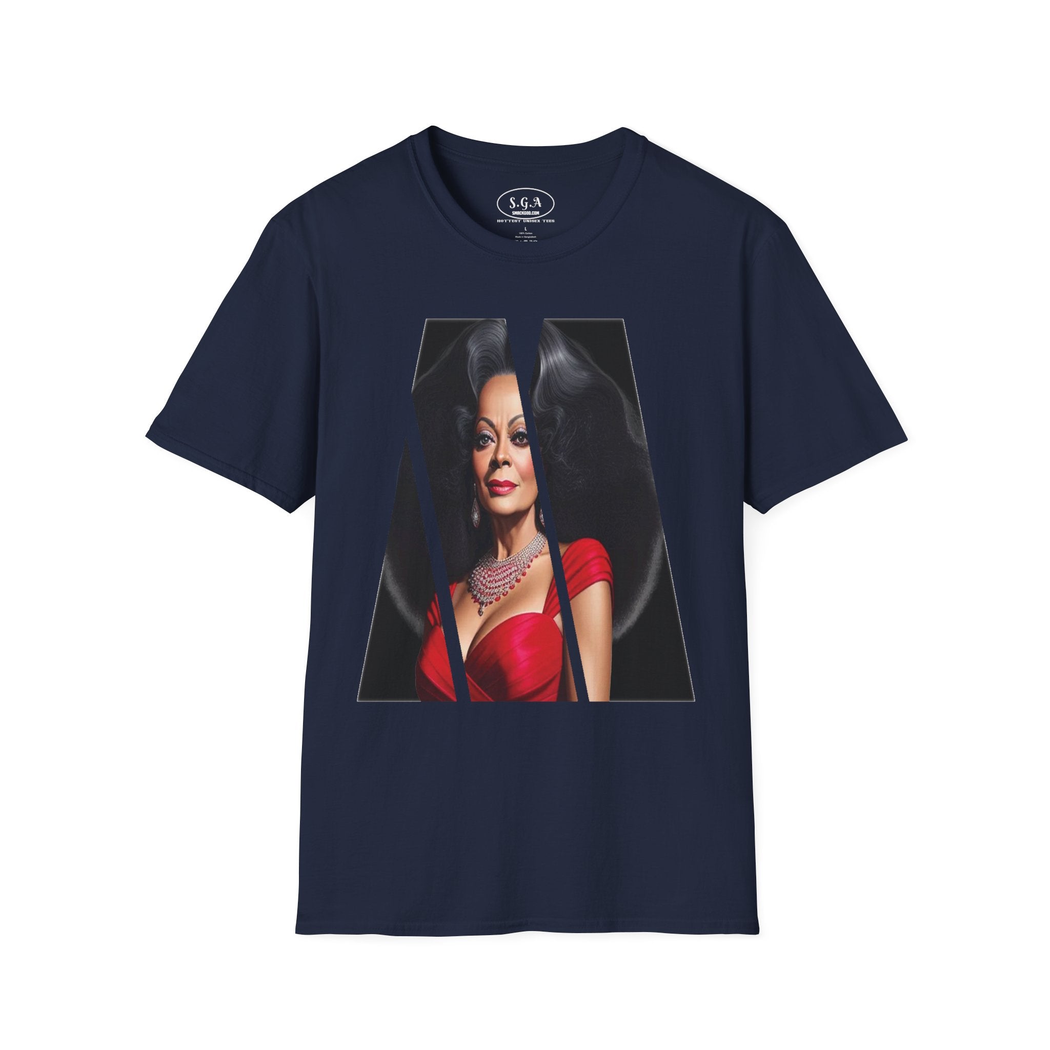 Diana Ross Inspired Glam T-Shirt – Vintage Soul Diva Graphic Tee | Classic Motown Style Shirt | Smack God Apparel