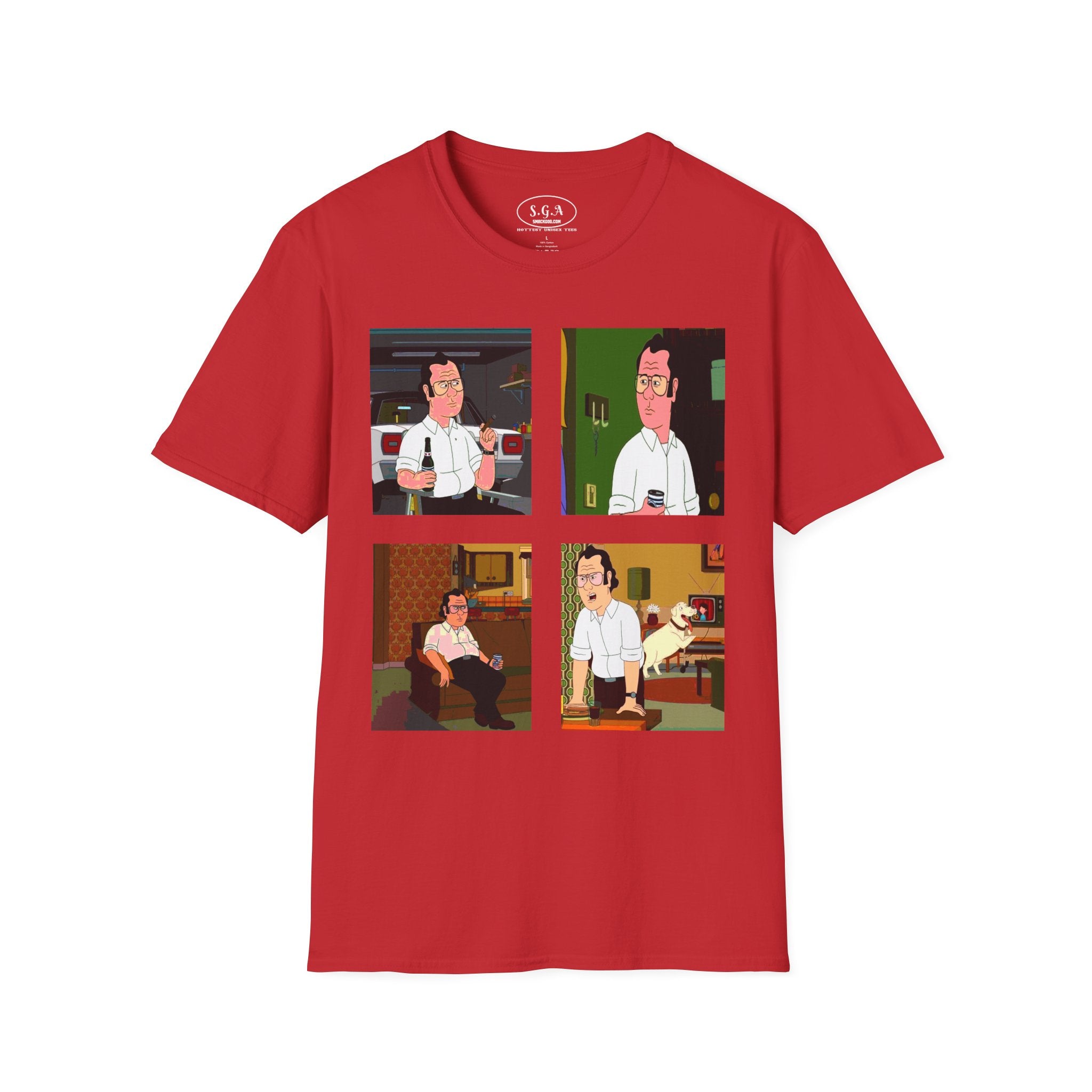 Frank Murphy “F Is For Family” T-Shirt – Retro Cartoon Streetwear Tee | Smack God Apparel Graphic Shirt | SmackGod.com