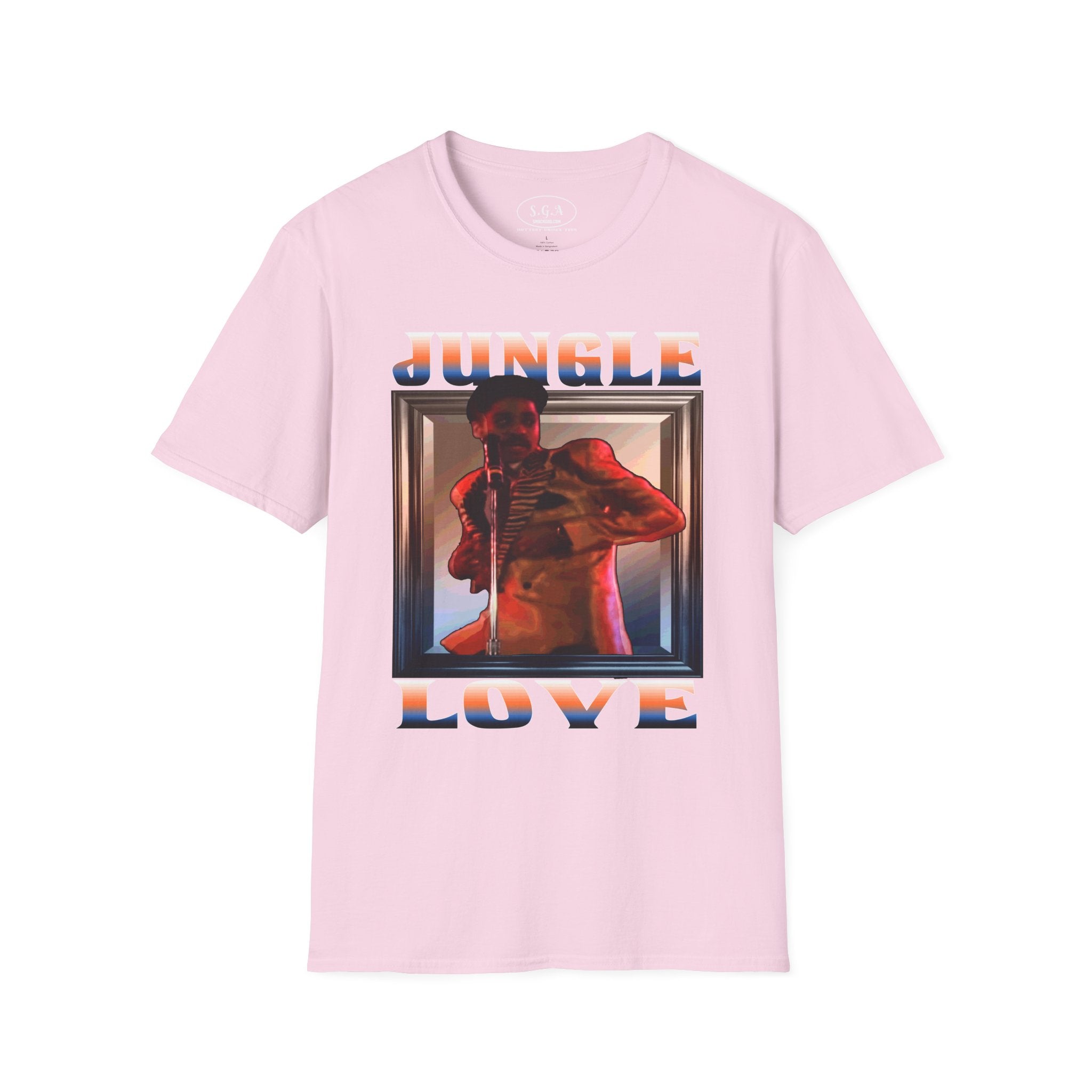Smack God Apparel “Jungle Love Vibes” Graphic T-Shirt – Morris Day Inspired Tee | Funk Music Streetwear Shirt | Retro 80s Party Graphic Tee