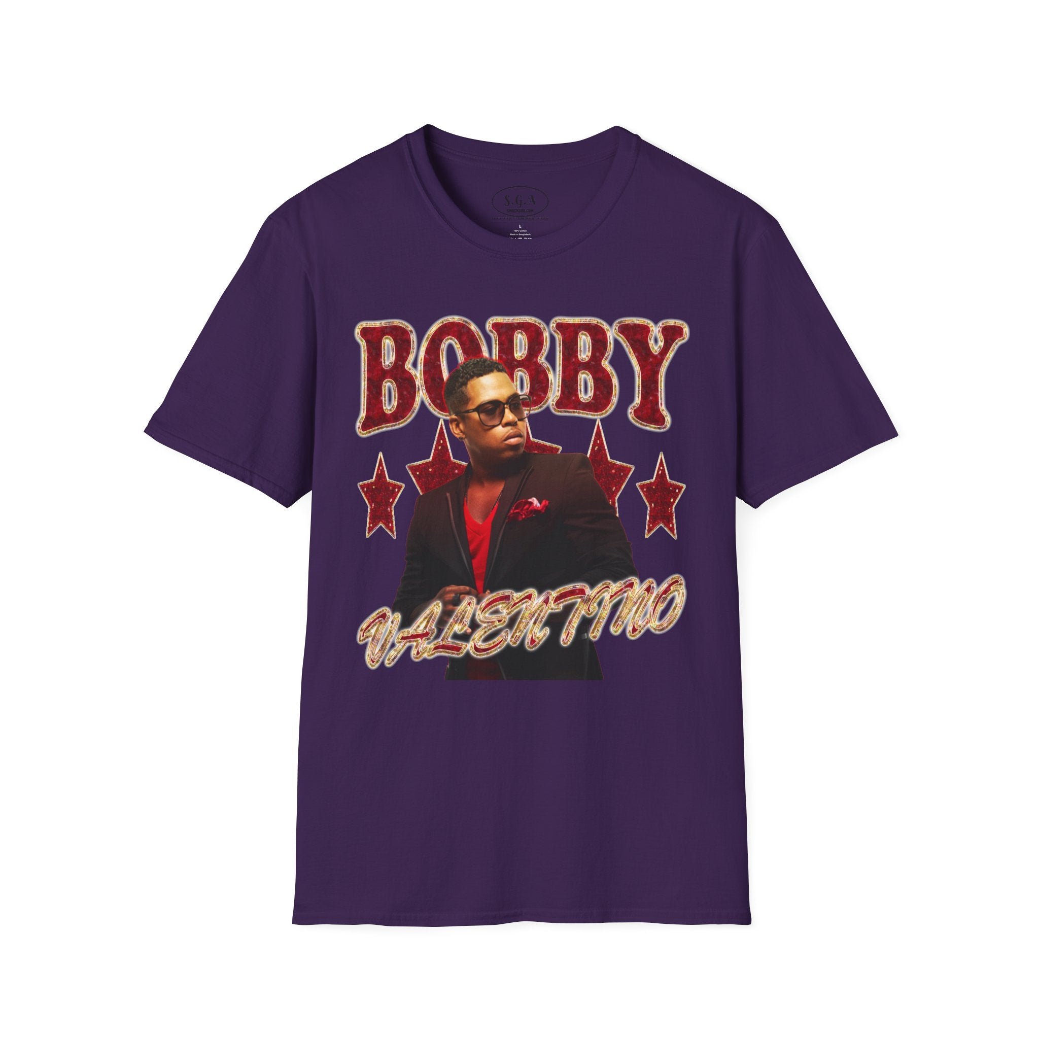 Bobby V Inspired T-Shirt – Smooth R&B Throwback Graphic Tee | 2000s R&B Vibes Shirt | Smack God Apparel