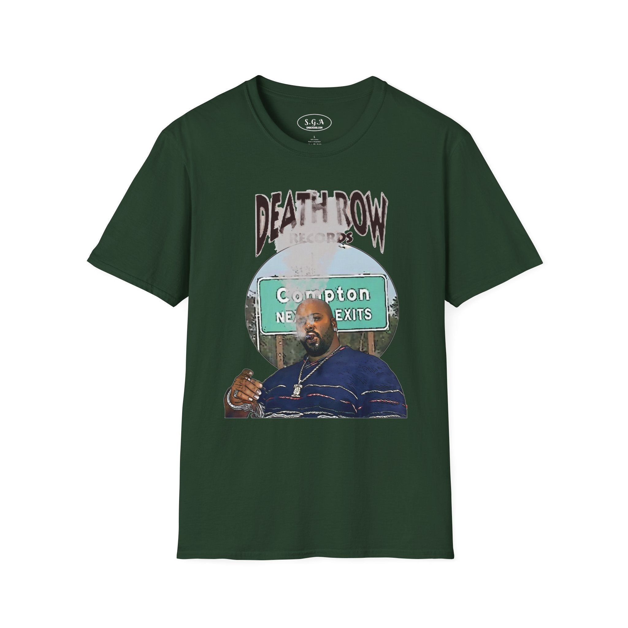 Suge Knight Death Row Records Inspired T-Shirt – West Coast Hip Hop Graphic Tee | Compton Streetwear Shirt | Smack God Apparel
