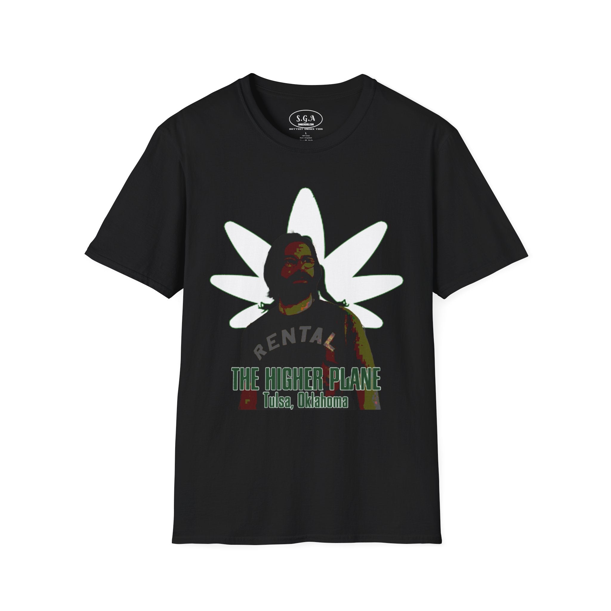 “The Higher Plane” Tulsa Oklahoma T-Shirt – Tulsa King Inspired Cannabis Streetwear Graphic Tee | Urban Lifestyle Shirt | Smack God Apparel | SmackGod.com