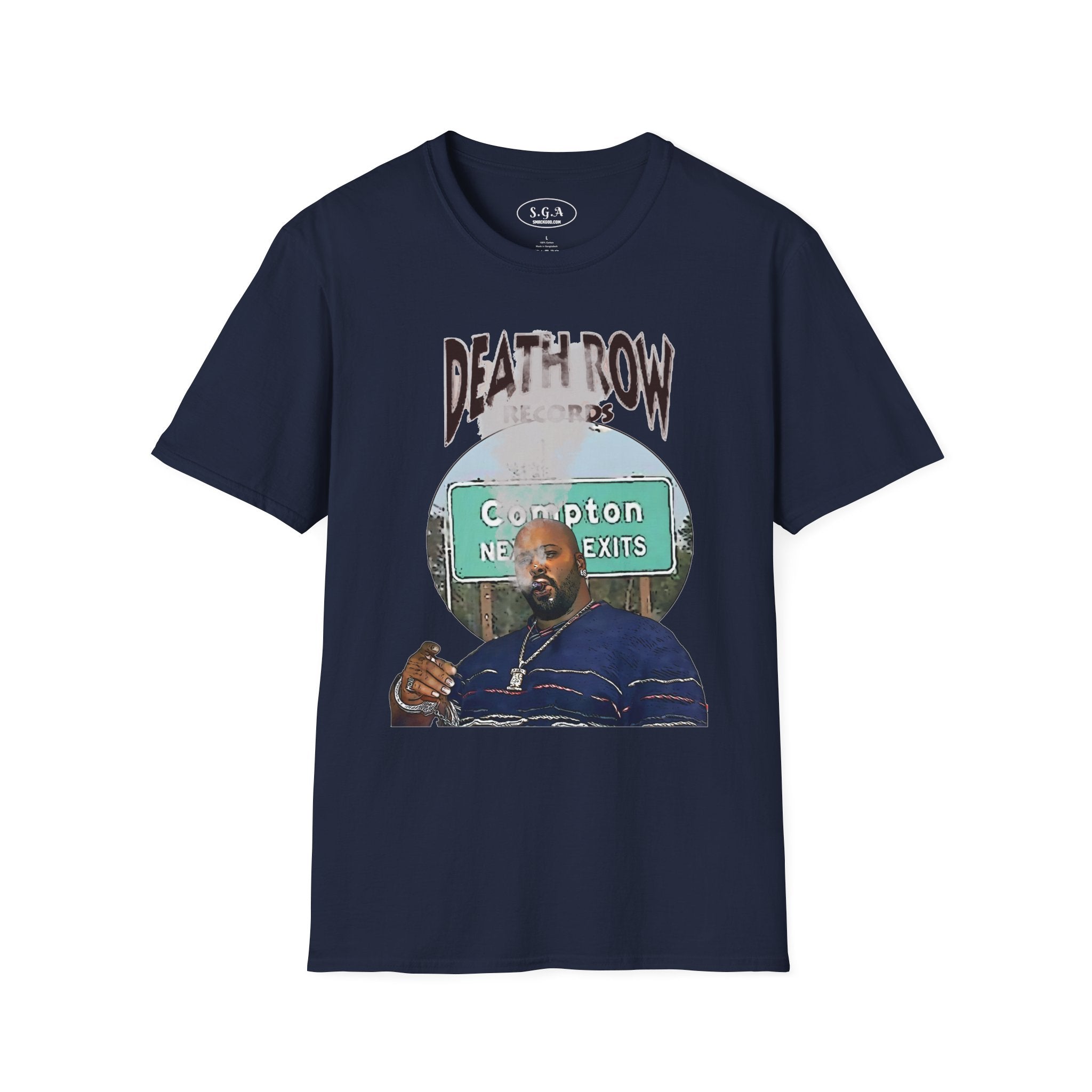 Suge Knight Death Row Records Inspired T-Shirt – West Coast Hip Hop Graphic Tee | Compton Streetwear Shirt | Smack God Apparel