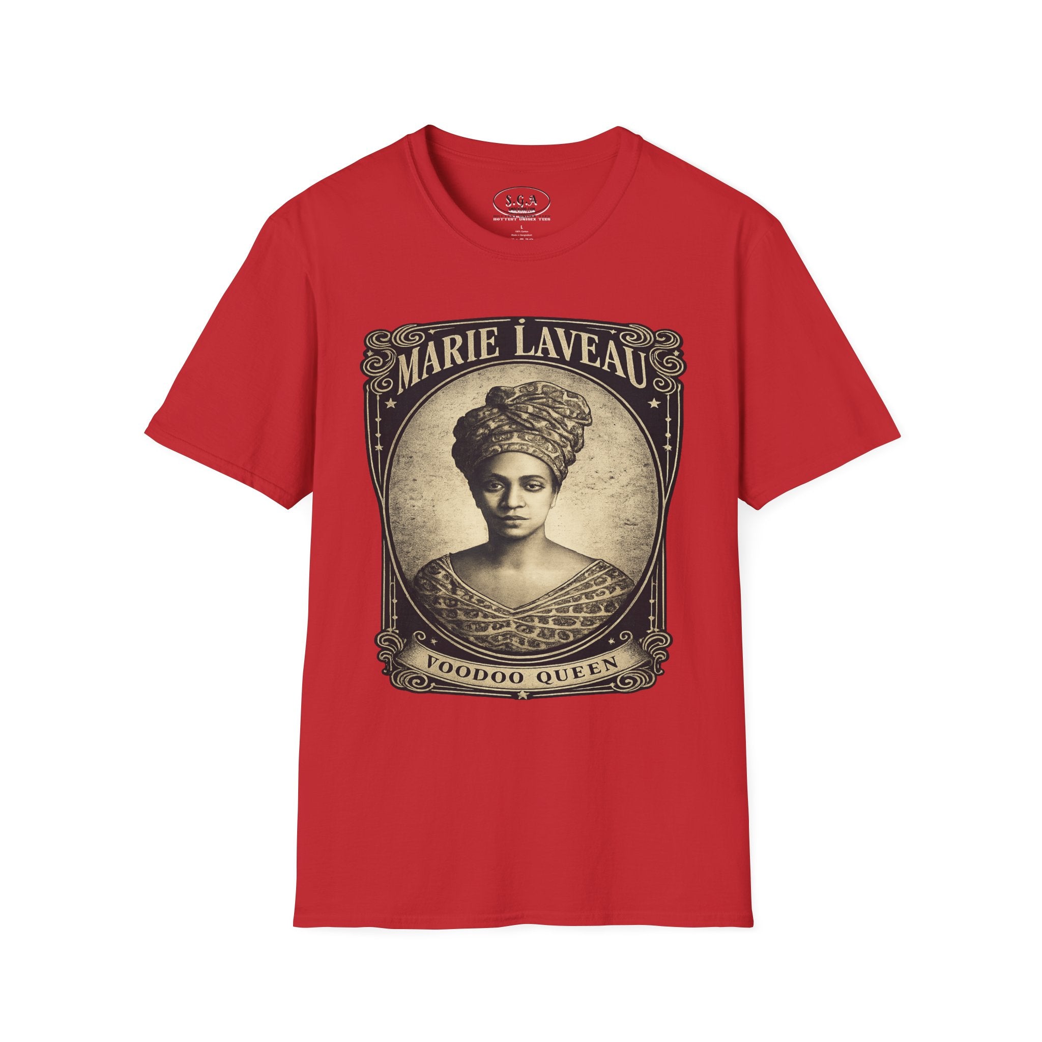 Marie Laveau Voodoo Queen T-Shirt – Smack God Apparel New Orleans Graphic Tee | Louisiana Hoodoo Streetwear Shirt | Spiritual Culture TShirt