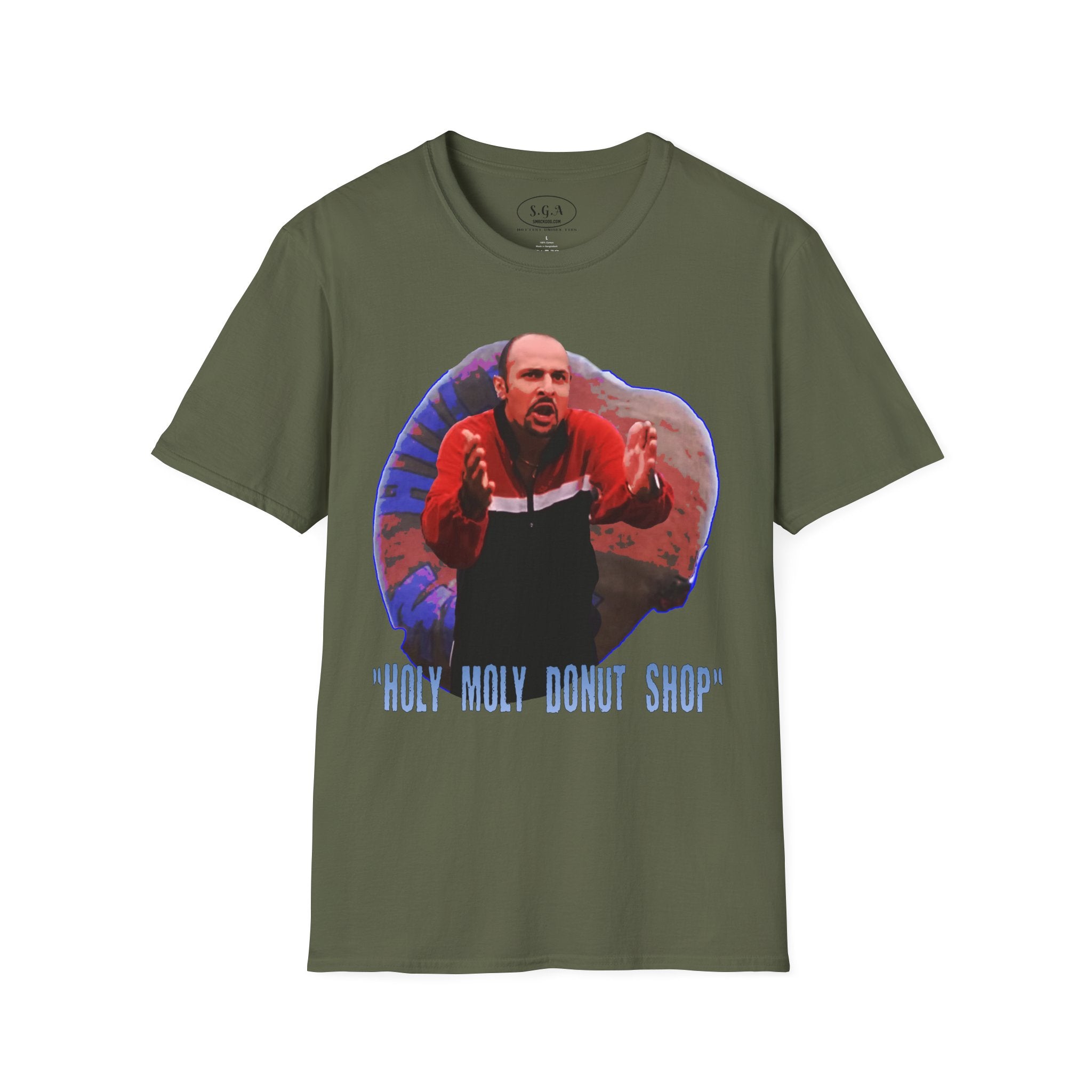 Holy Moly Donut Shop Friday After Next T-Shirt – Smack God Apparel Funny Movie Graphic Tee | Comedy Streetwear TShirt