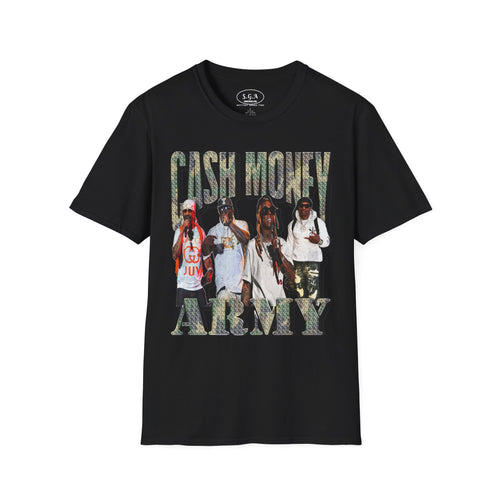 Cash Money Army T-Shirt | Smack God Apparel | Featuring Juvenile, B.G., Turk & Lil Wayne