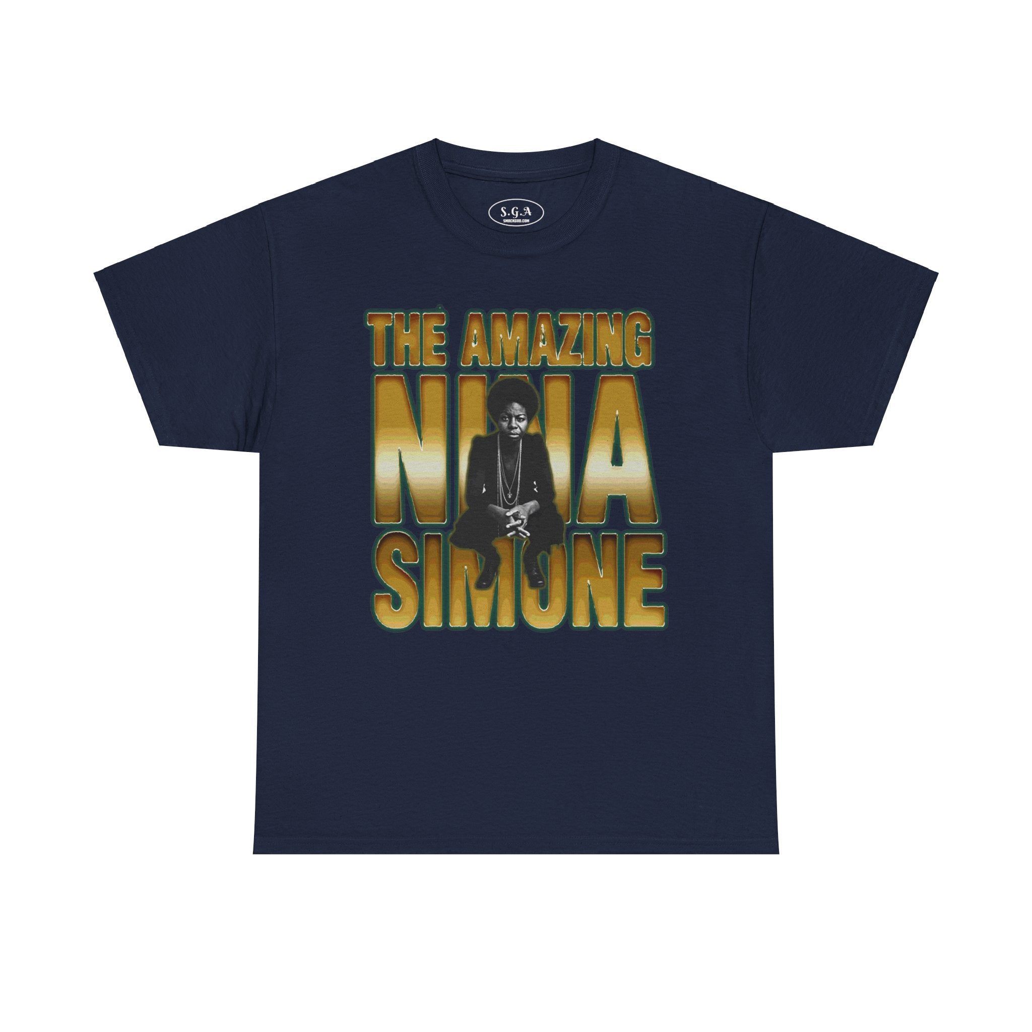 The Amazing Nina Simone T-Shirt – Soul Legend Graphic Tee | Black Culture Music Shirt | Smack God Apparel