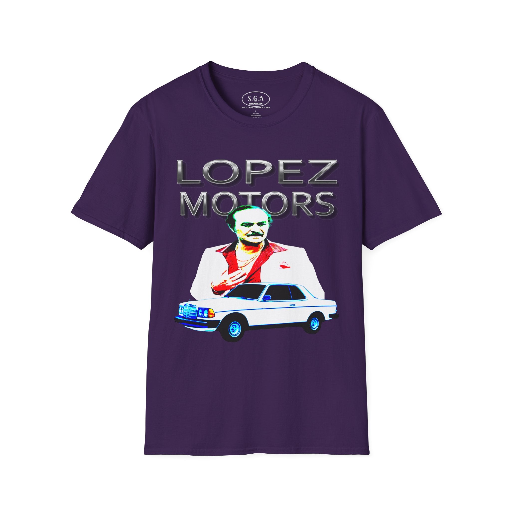 Frank Lopez Scarface T-Shirt – Smack God Apparel Movie Graphic Tee | 80s Crime Film Shirt | Urban Streetwear TShirt