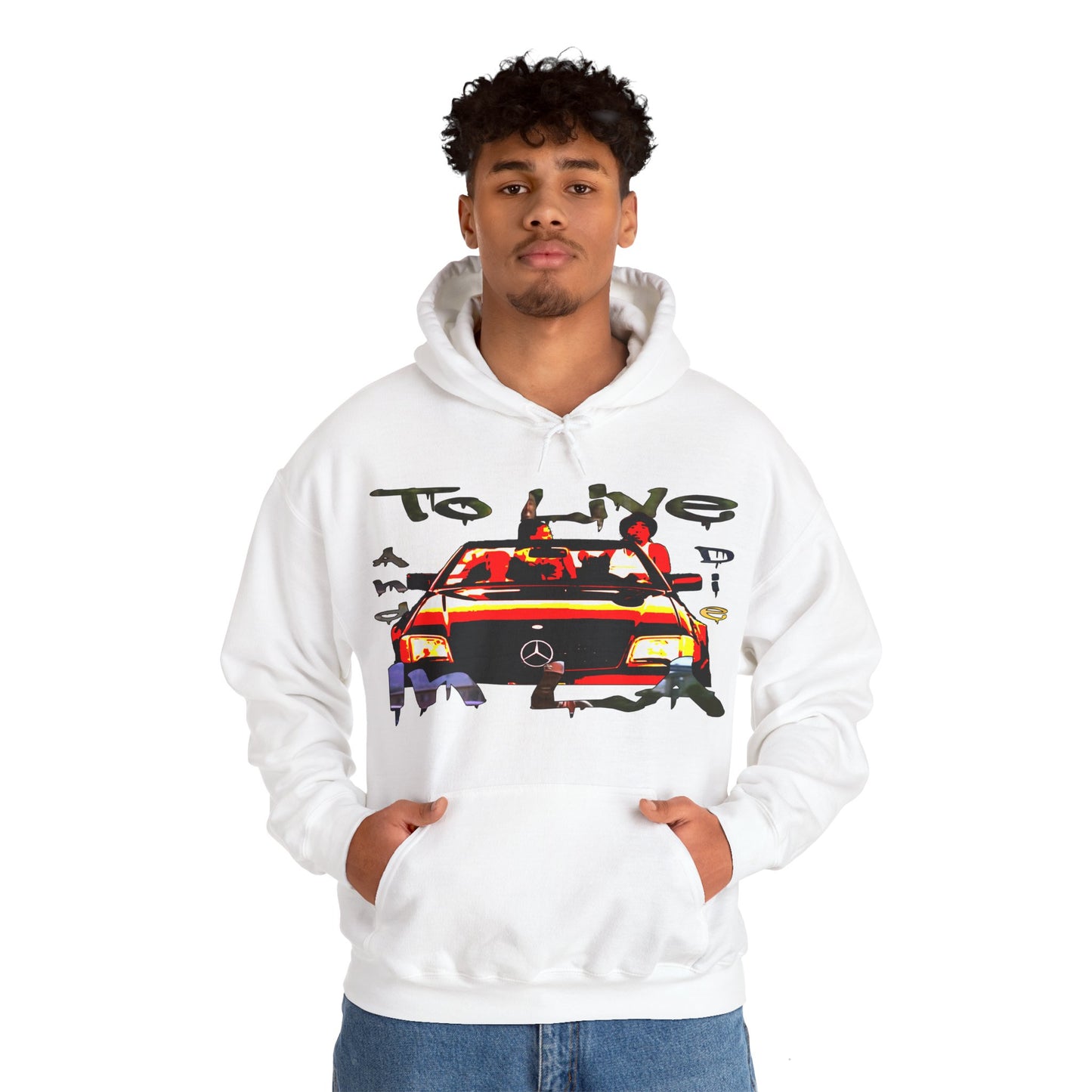 To Live and Die in LA 2Pac Unisex Pullover  Hoodie – Smack God Apparel