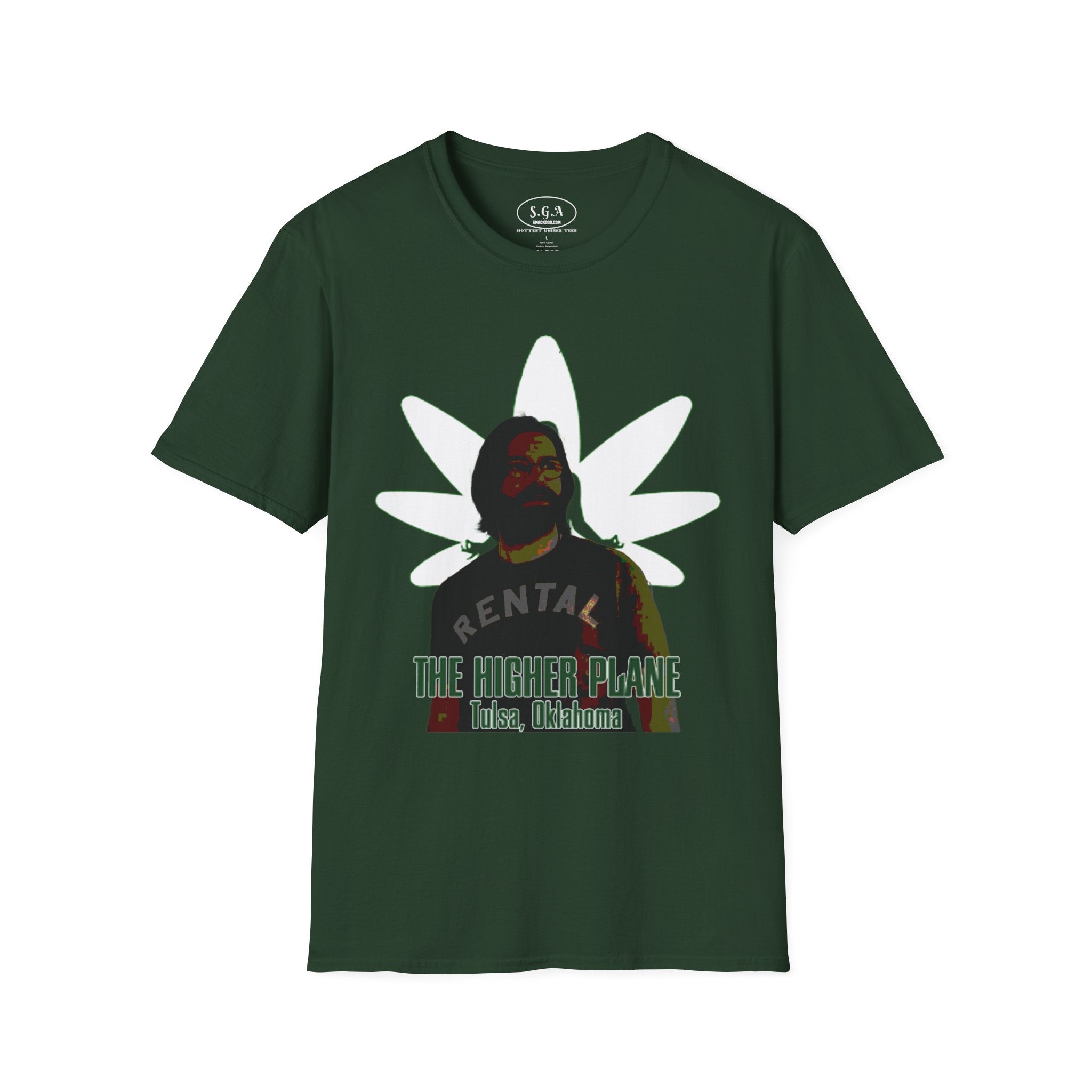 “The Higher Plane” Tulsa Oklahoma T-Shirt – Tulsa King Inspired Cannabis Streetwear Graphic Tee | Urban Lifestyle Shirt | Smack God Apparel | SmackGod.com