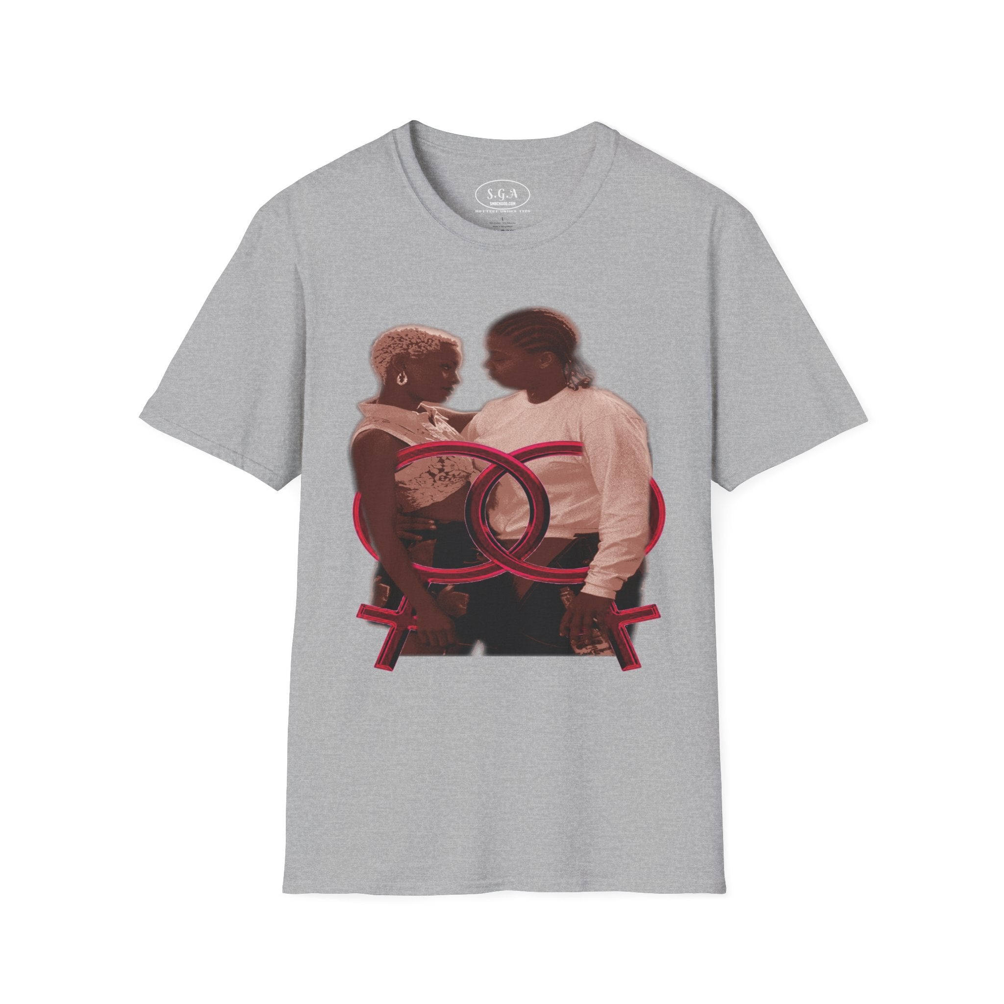 Cleo & Ursula Inspired Set It Off Graphic T-Shirt –  Couple Streetwear Tee | Feminine Energy Love Shirt | Smack God Apparel