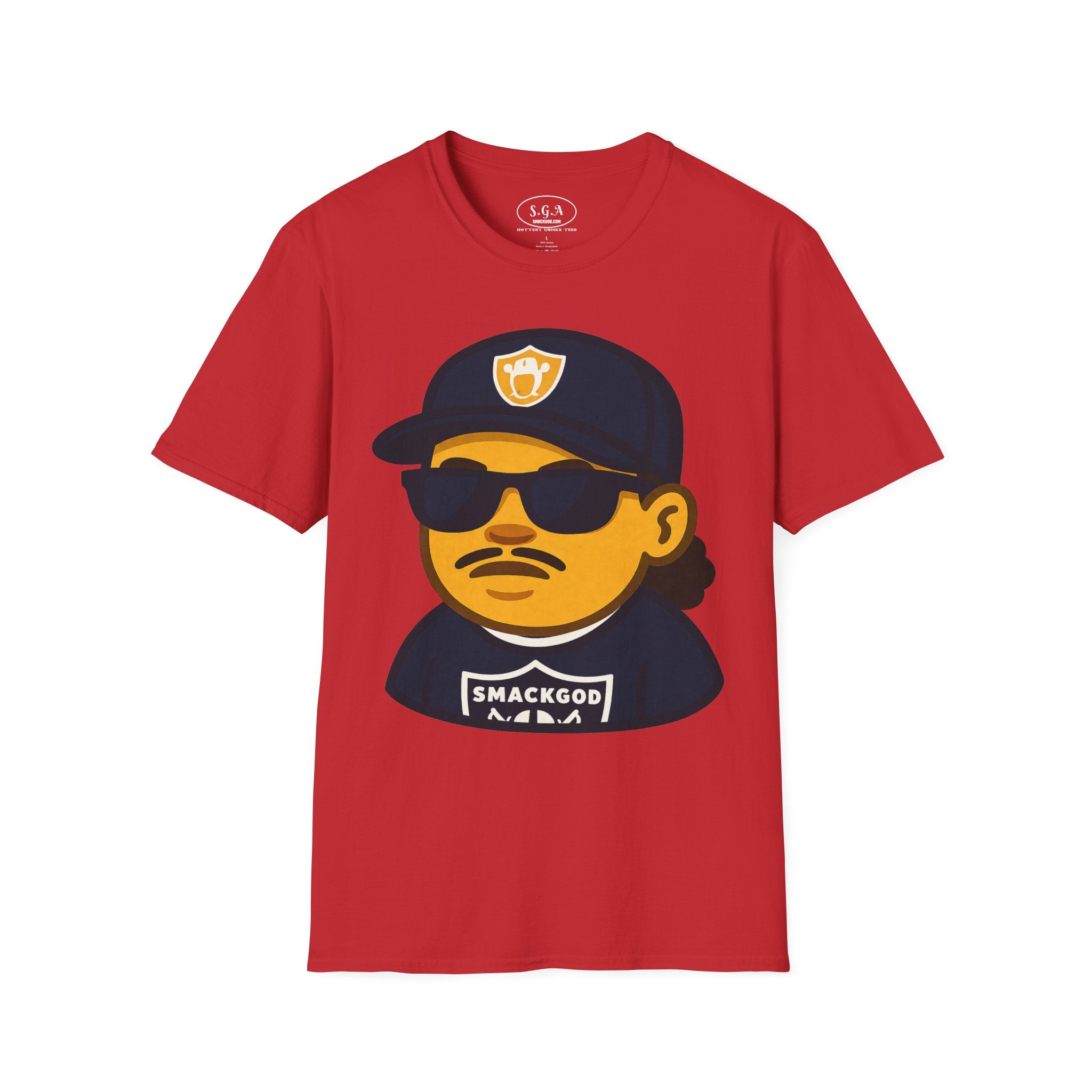 Smack God Apparel Urban Cartoon Logo Graphic T-Shirt – Streetwear Character Tee | SmackGod Icon Style Graphic Shirt