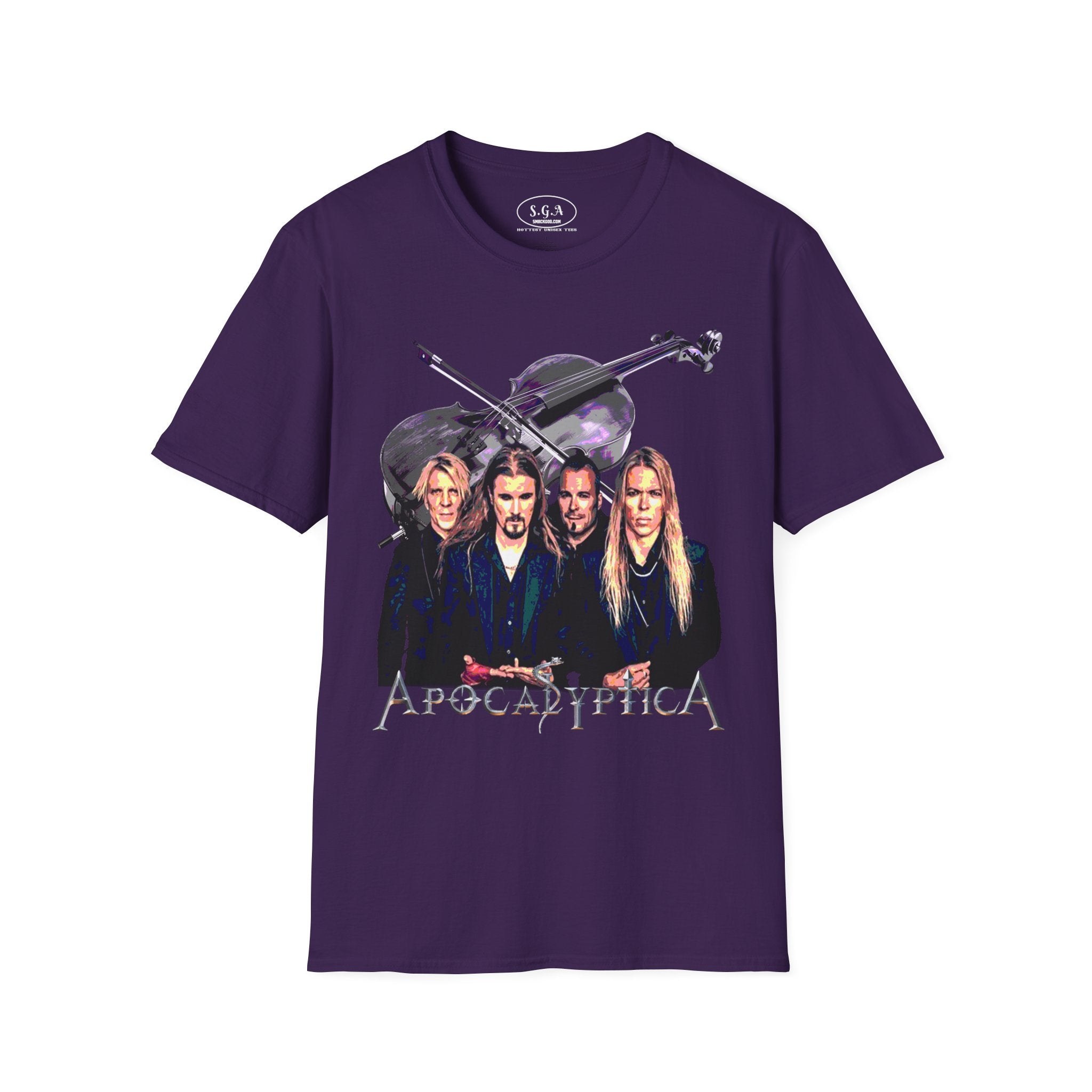 Apocalyptica Inspired T-Shirt – Heavy Metal Cello Rock Graphic Tee | Symphony Metal Band Shirt | Smack God Apparel
