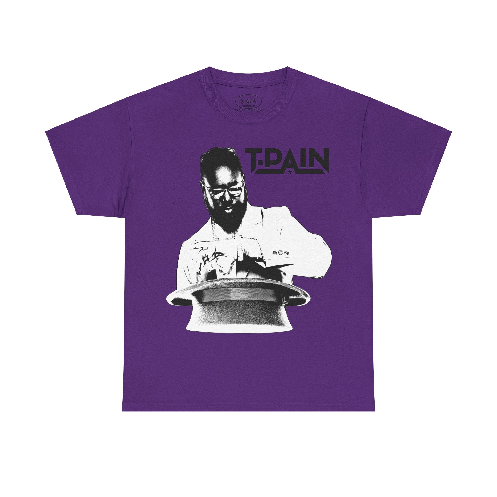 T-Pain Graphic T-Shirt – Smack God Apparel Hip Hop Streetwear Tee | Rap Icon Shirt | Urban Music TShirt