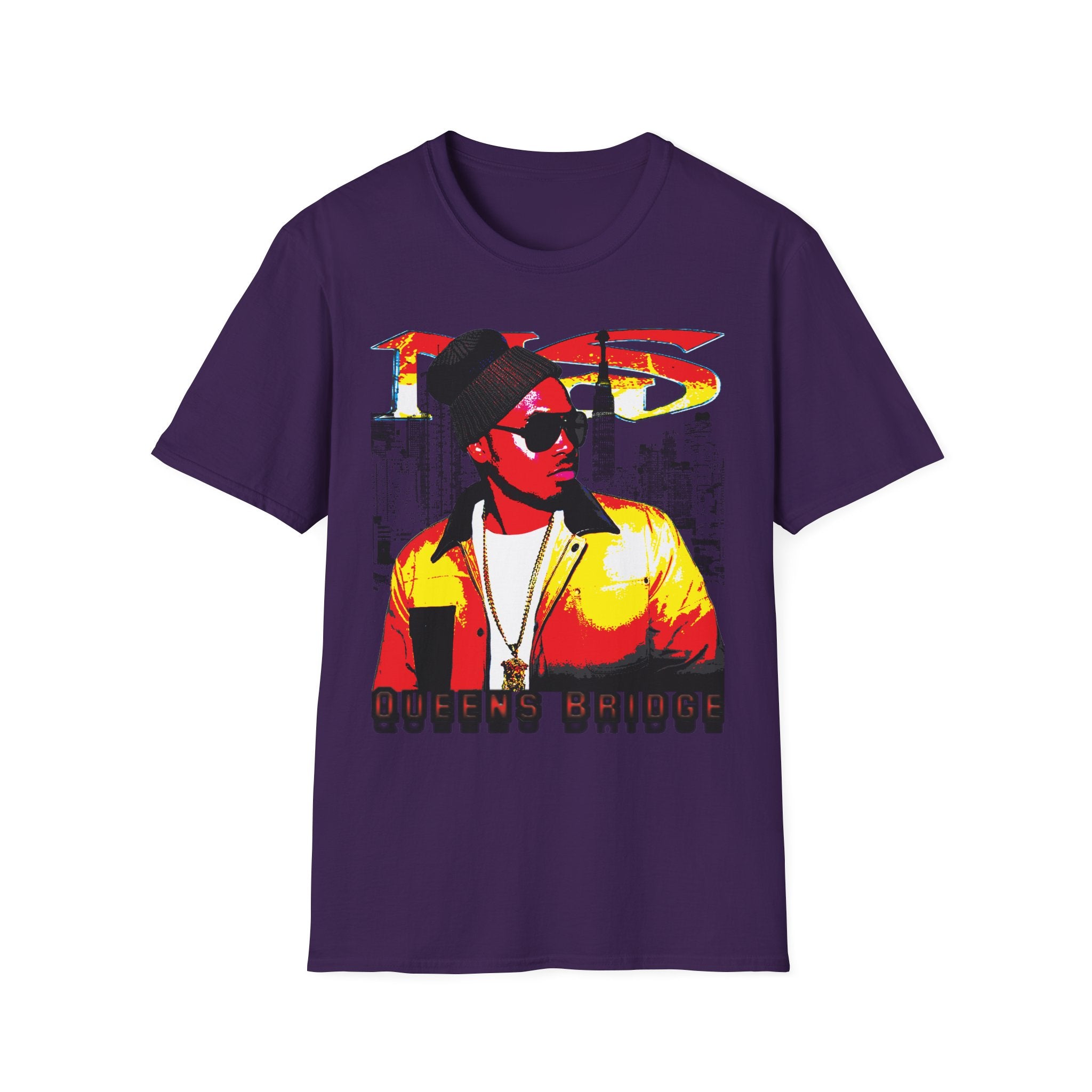 Nas Inspired Queens Bridge T-Shirt – Hip Hop Legend Graphic Tee | NYC Streetwear Shirt | Smack God Apparel