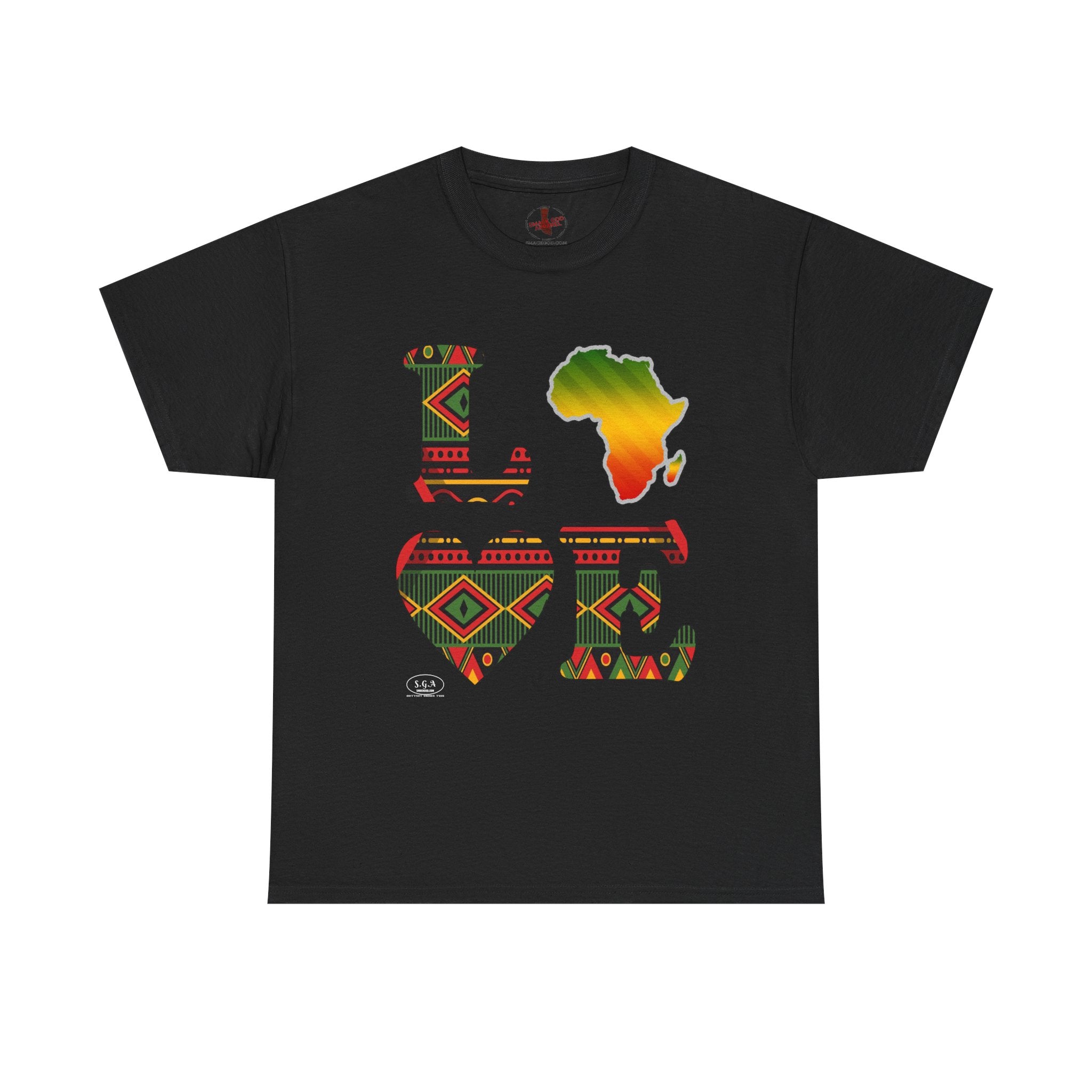 Love Africa T-Shirt – Smack God Apparel Afrocentric Graphic Tee | African Pride Streetwear Shirt | Cultural Urban T-shirt