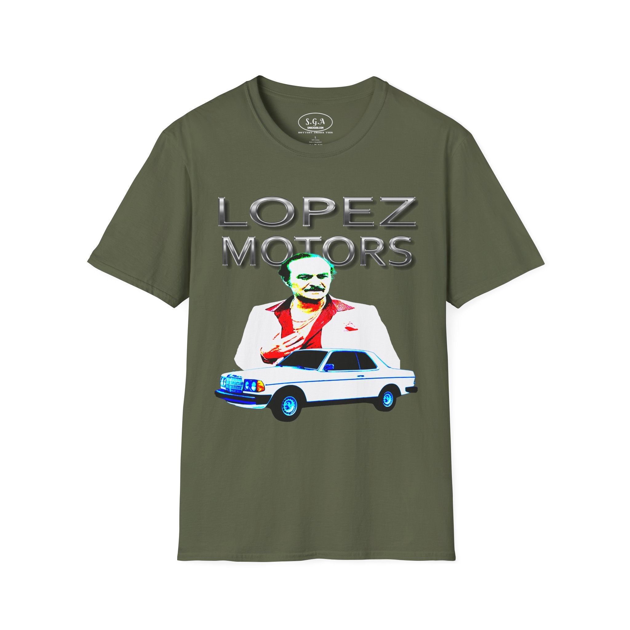 Frank Lopez Scarface T-Shirt – Smack God Apparel Movie Graphic Tee | 80s Crime Film Shirt | Urban Streetwear TShirt