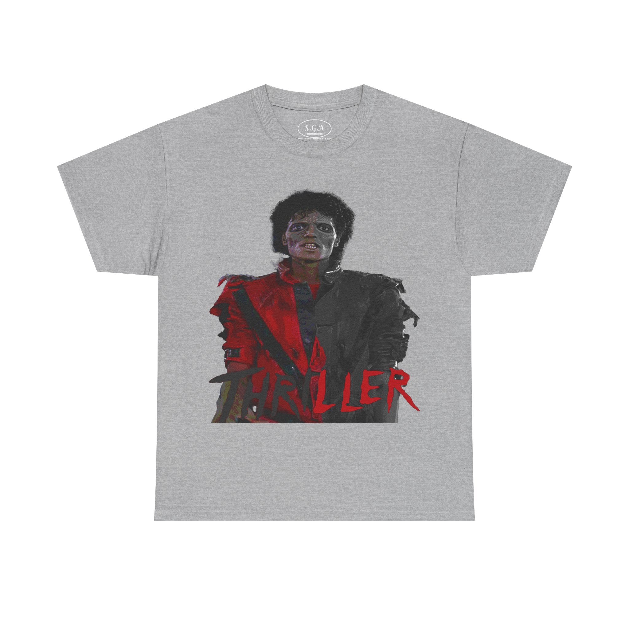 Thriller Inspired Graphic T-Shirt – Retro Horror Pop Culture Tee | 80s Music Streetwear Shirt | Smack God Apparel