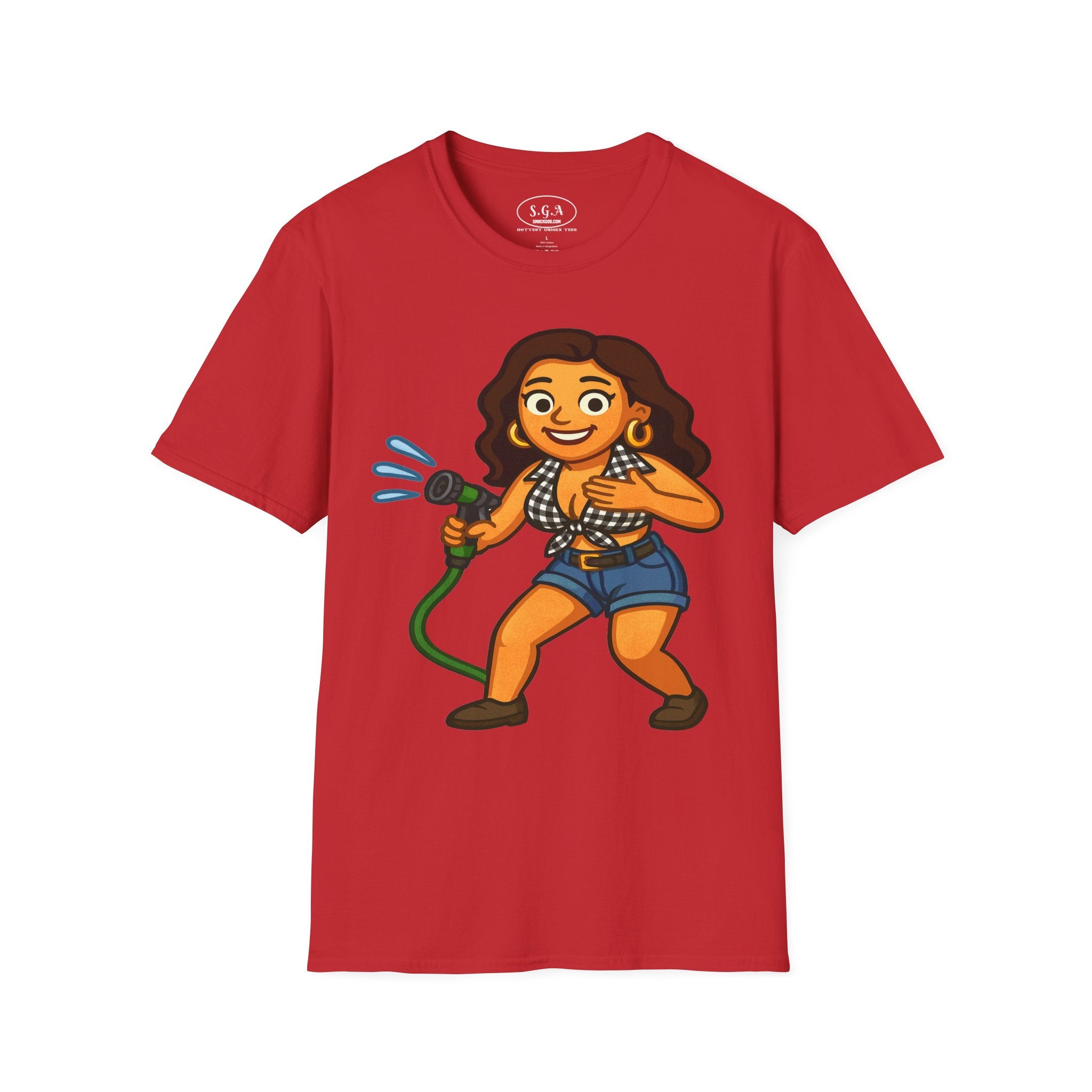 “Mrs. Parker” Cartoon Graphic T-Shirt – Funny Urban Character Tee | Playful Streetwear Shirt | Smack God Apparel