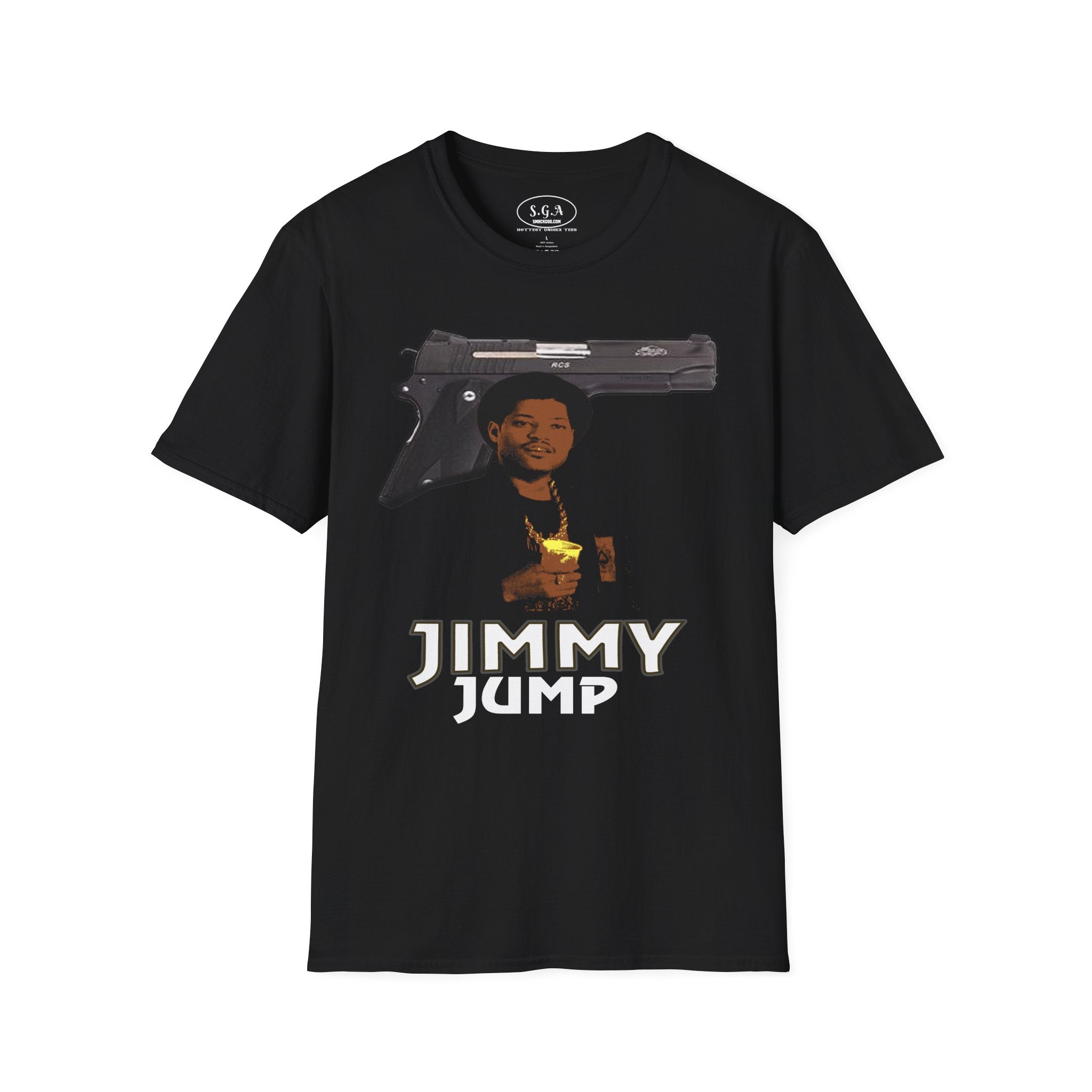 Jimmy Jump King of New York T-Shirt – Classic Crime Movie Graphic Tee | 90s Streetwear Hustler Shirt | Smack God Apparel