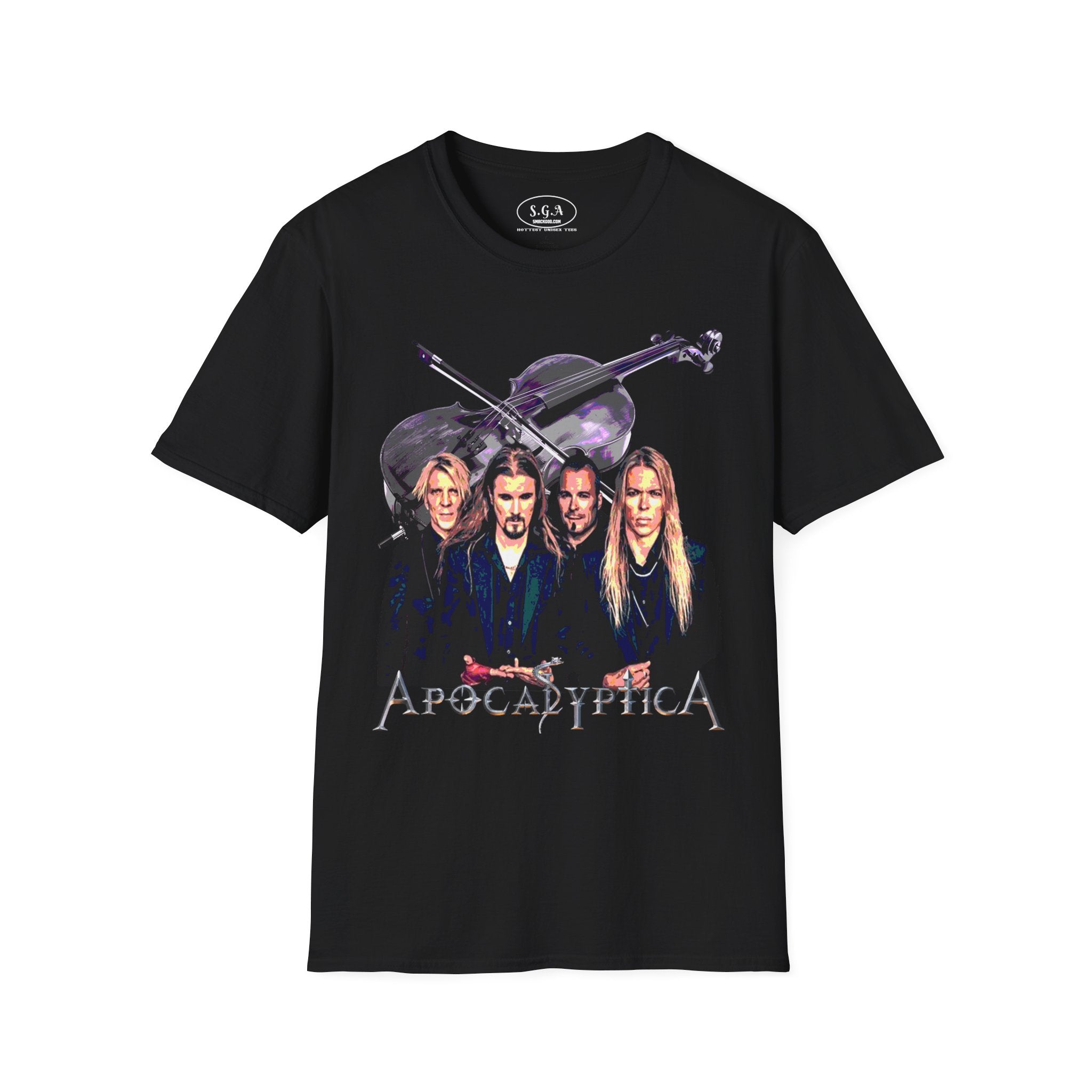 Apocalyptica Inspired T-Shirt – Heavy Metal Cello Rock Graphic Tee | Symphony Metal Band Shirt | Smack God Apparel