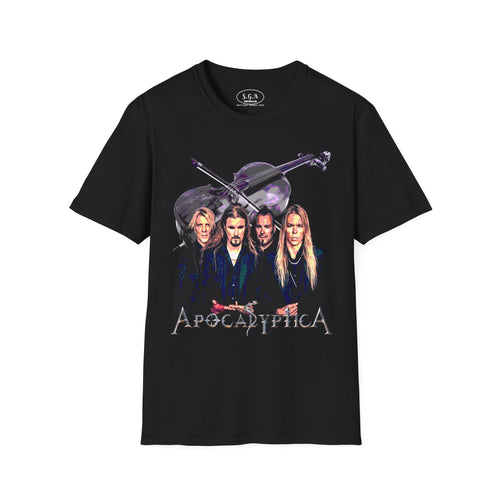 Apocalyptica Inspired T-Shirt – Heavy Metal Cello Rock Graphic Tee | Symphony Metal Band Shirt | Smack God Apparel