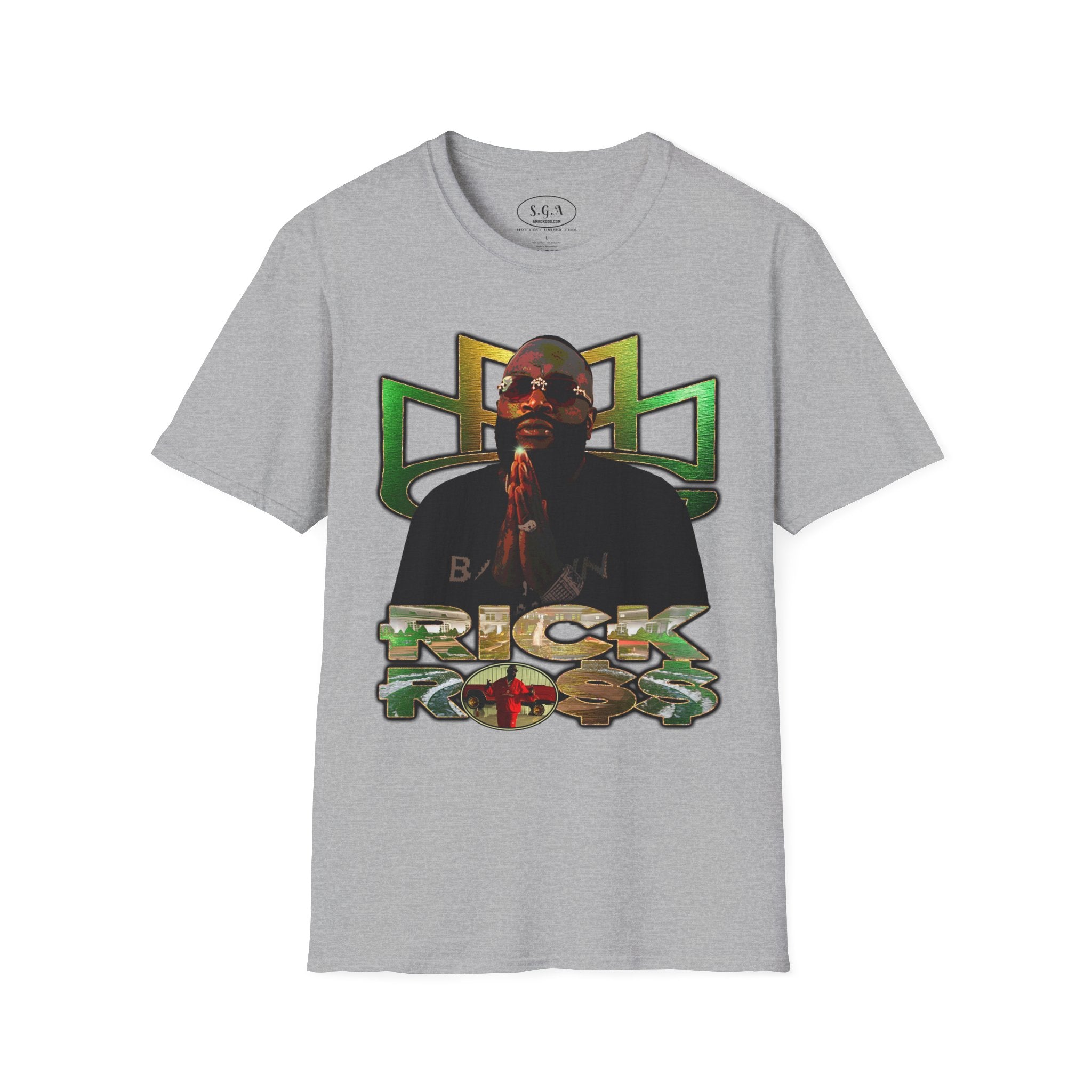 Rick Ross Inspired T-Shirt – Luxury Boss Lifestyle Graphic Tee | Hustle & Wealth Streetwear Shirt | Smack God Apparel