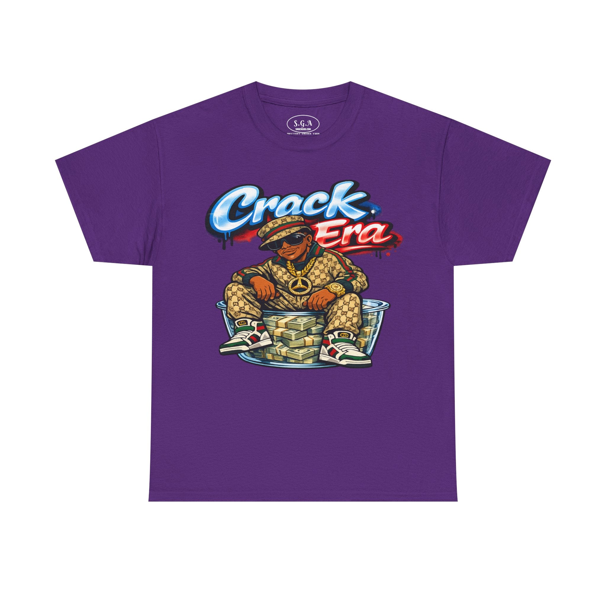 Crack Era Streetwear Shirt – Smack God Apparel | Retro Urban Graphic T-Shirt | Vintage Hip Hop Culture Tee