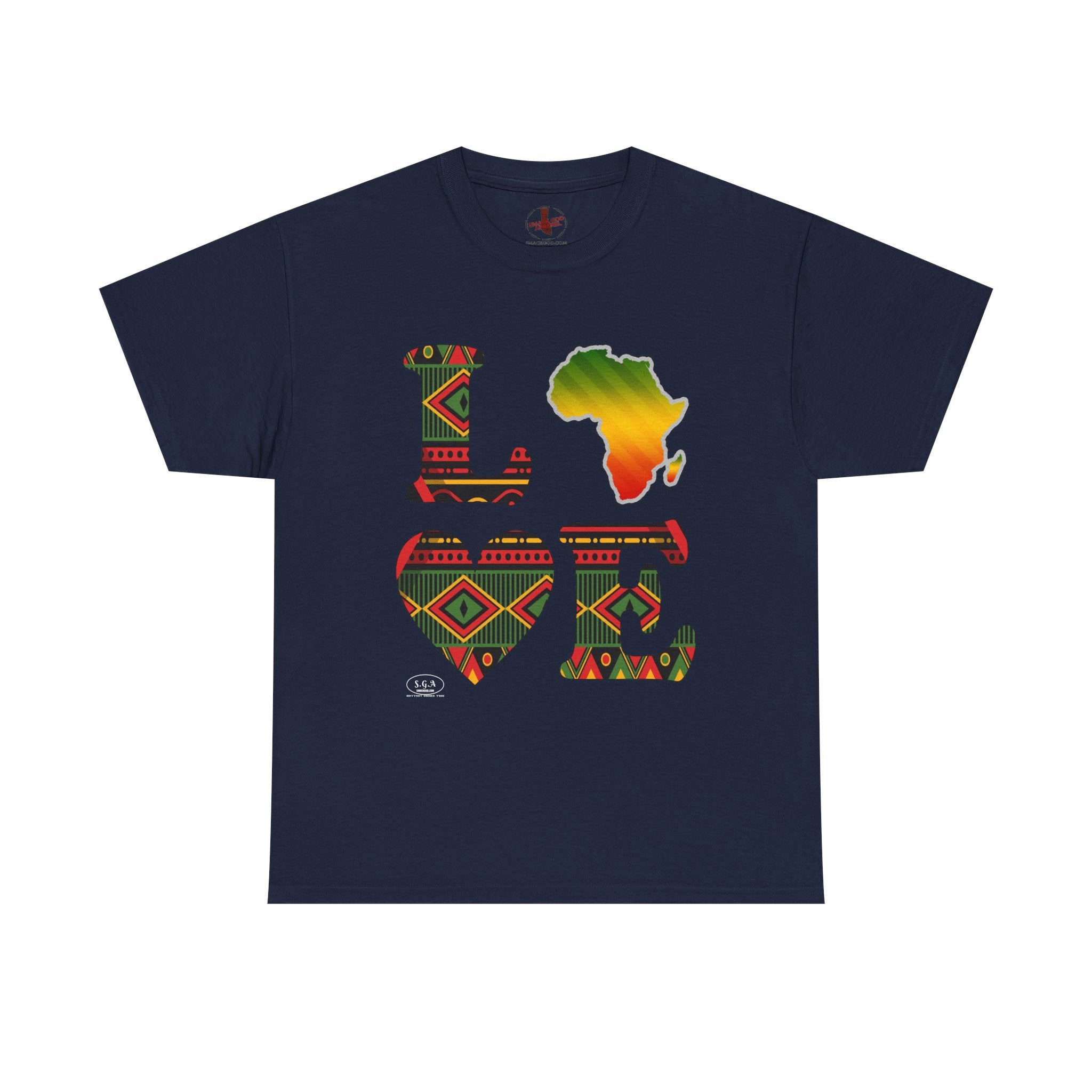 Love Africa T-Shirt – Smack God Apparel Afrocentric Graphic Tee | African Pride Streetwear Shirt | Cultural Urban T-shirt