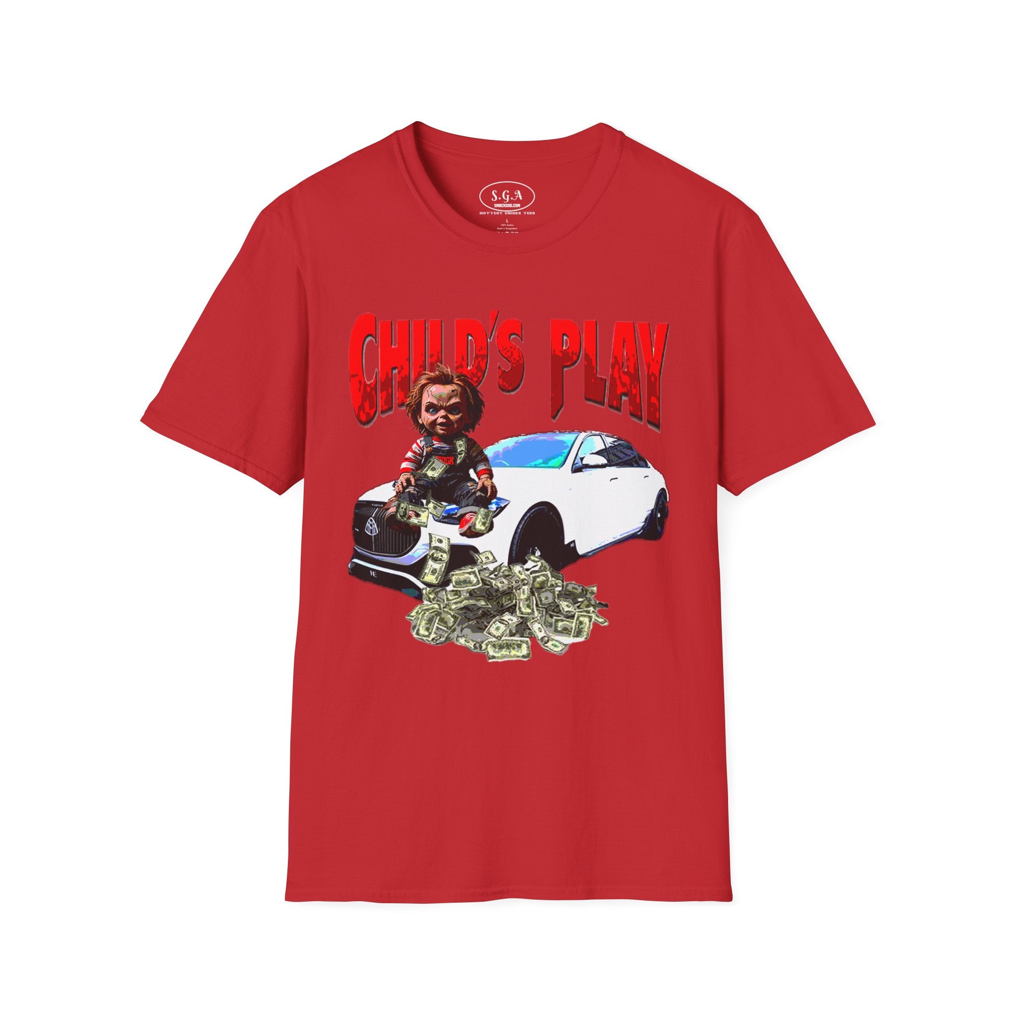 Child’s Play Horror Shirt – Smack God Apparel | Killer Doll Graphic T-Shirt | Funny Scary Movie Streetwear Tee