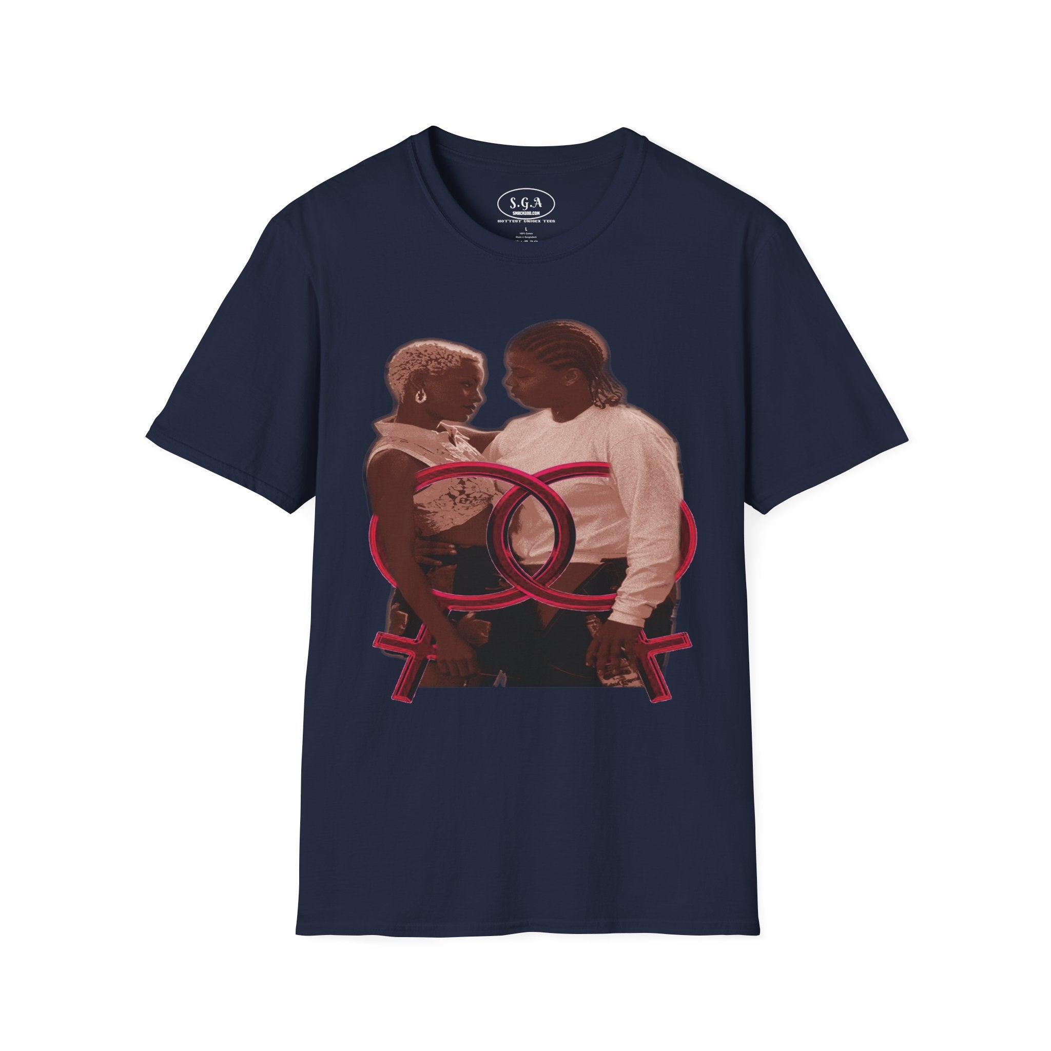 Cleo & Ursula Inspired Set It Off Graphic T-Shirt –  Couple Streetwear Tee | Feminine Energy Love Shirt | Smack God Apparel