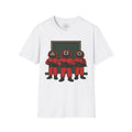 Squid Game Guard Inspired Graphic T-Shirt – Triangle Square Circle Mask Tee | Viral Streetwear Shirt | Smack God Apparel