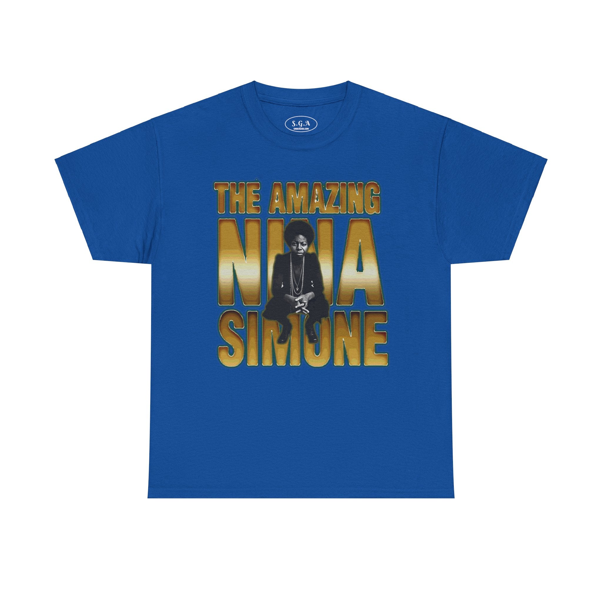The Amazing Nina Simone T-Shirt – Soul Legend Graphic Tee | Black Culture Music Shirt | Smack God Apparel