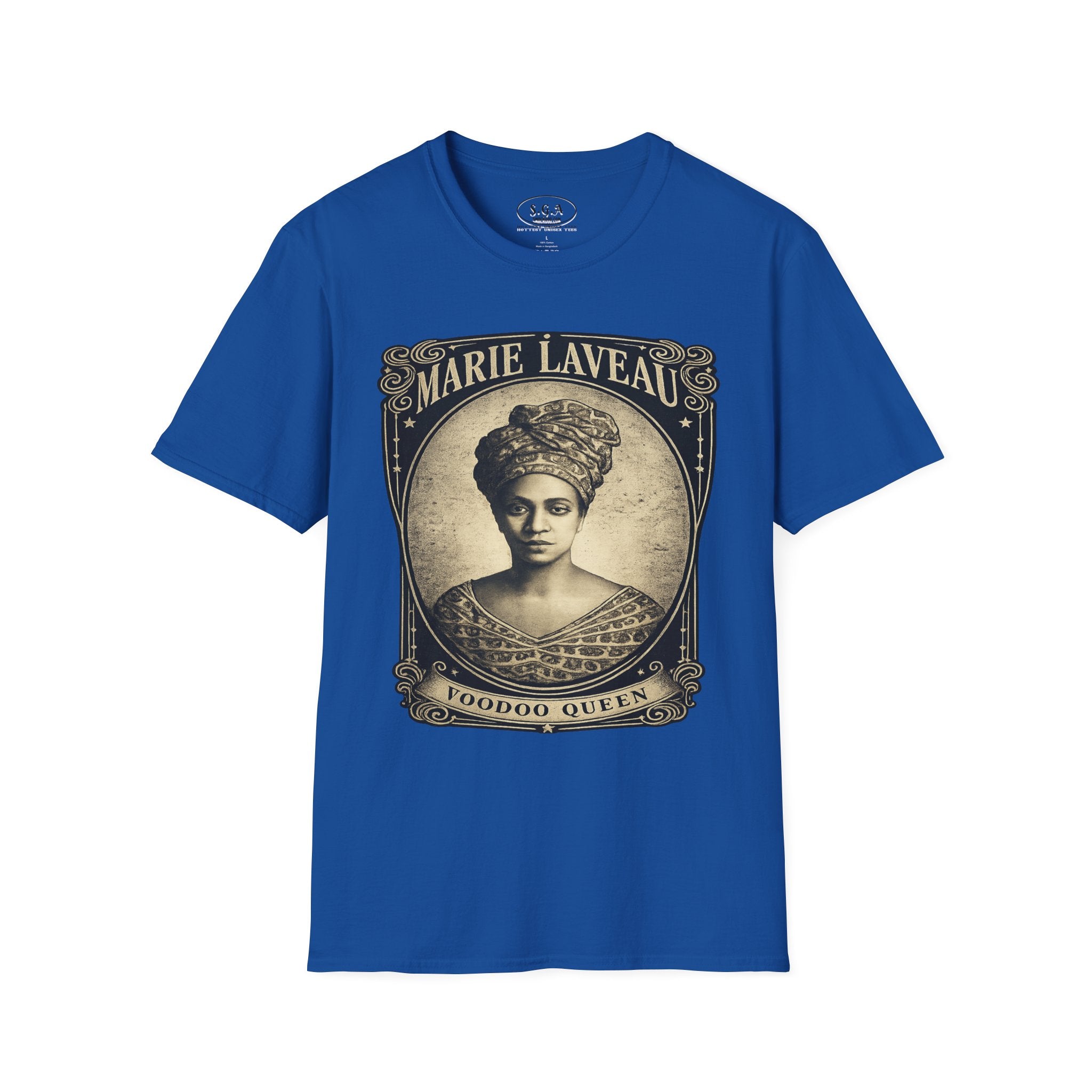 Marie Laveau Voodoo Queen T-Shirt – Smack God Apparel New Orleans Graphic Tee | Louisiana Hoodoo Streetwear Shirt | Spiritual Culture TShirt