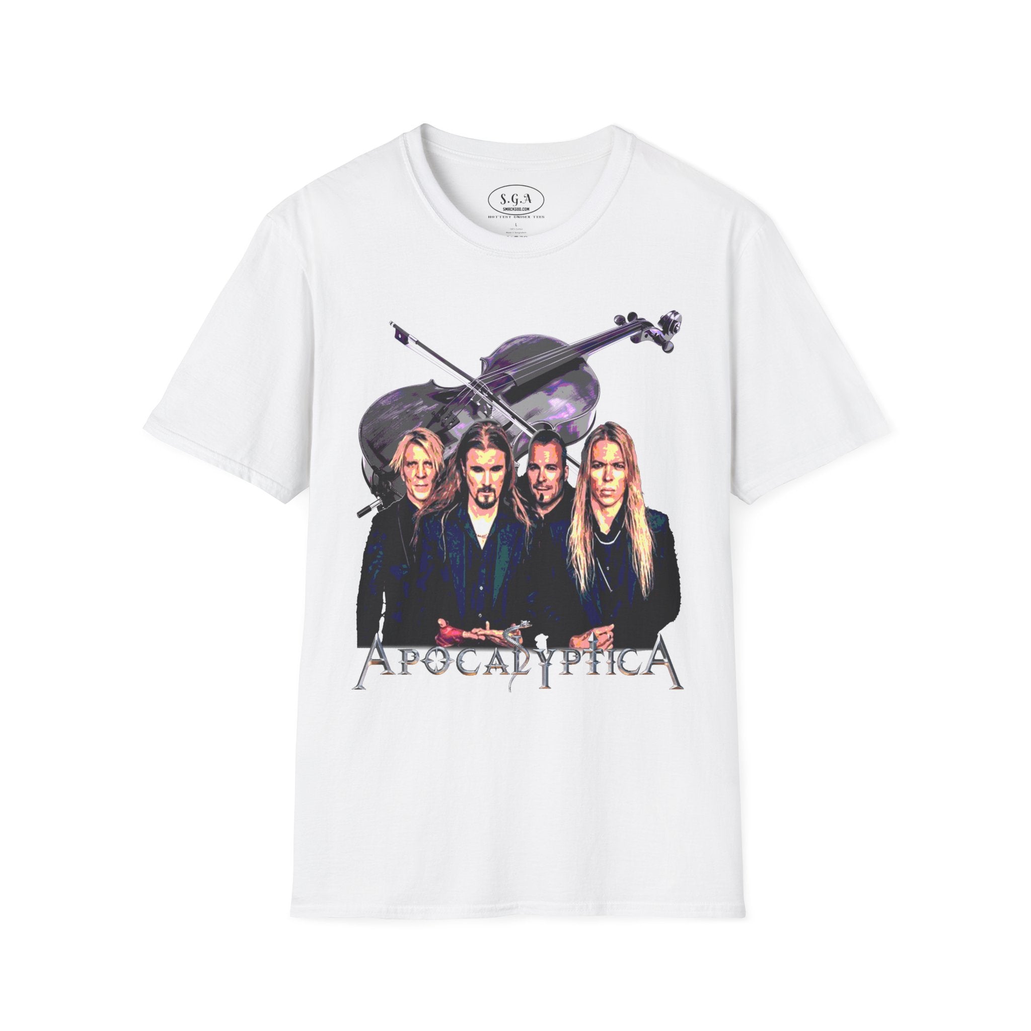 Apocalyptica Inspired T-Shirt – Heavy Metal Cello Rock Graphic Tee | Symphony Metal Band Shirt | Smack God Apparel