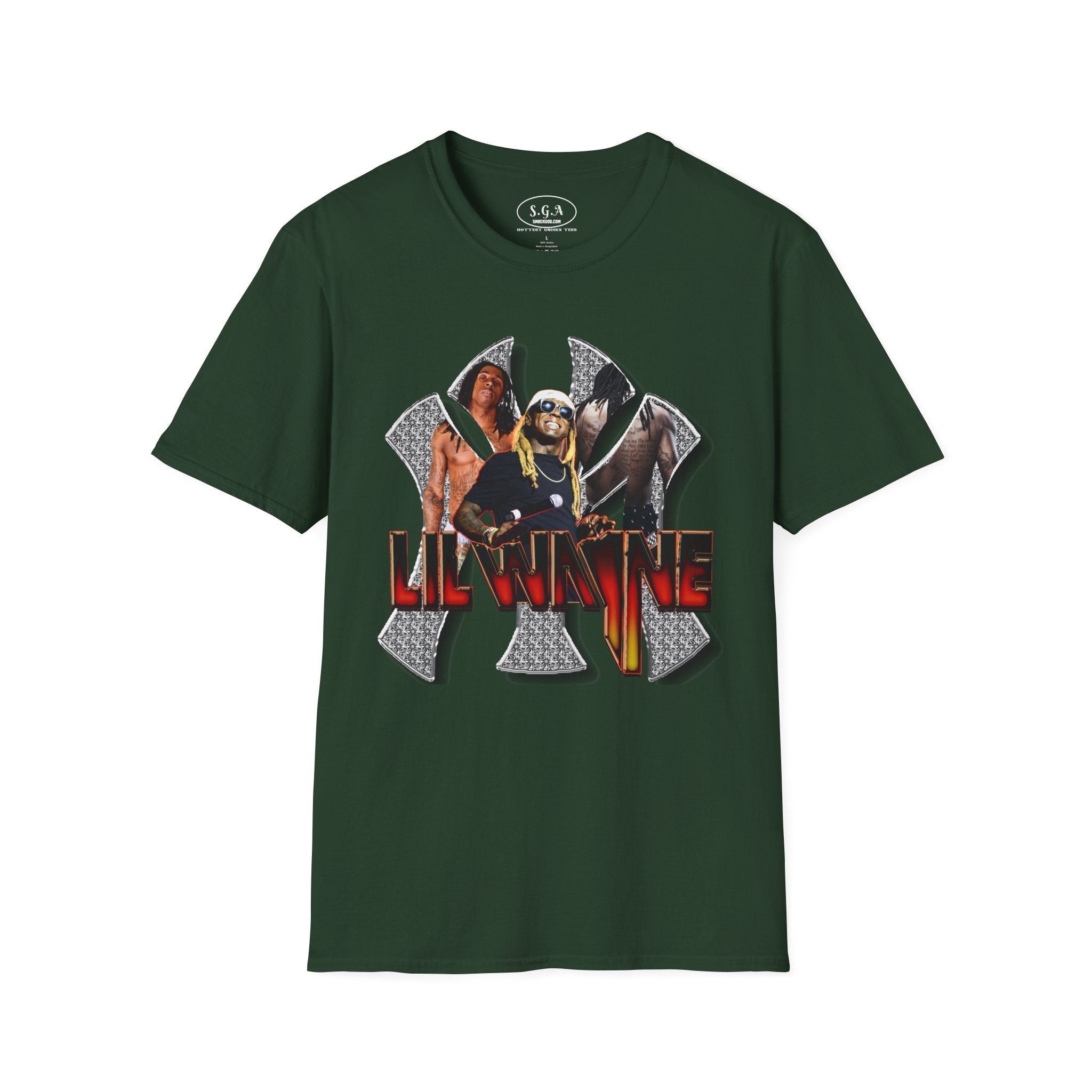 Lil Wayne Inspired T-Shirt – Hip Hop Rap Legend Graphic Tee | Young Money Style Streetwear | Smack God Apparel