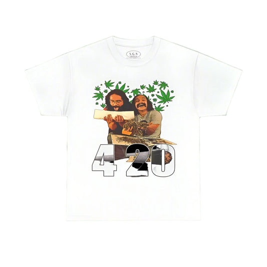 420 Smokers Cheech & Chong Unisex Graphic Tee: Smack God Apparel  