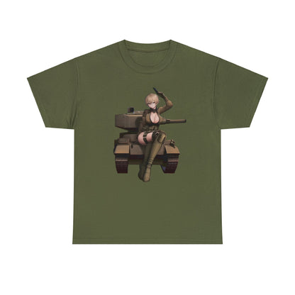 Anime: Army Chick T Shirt