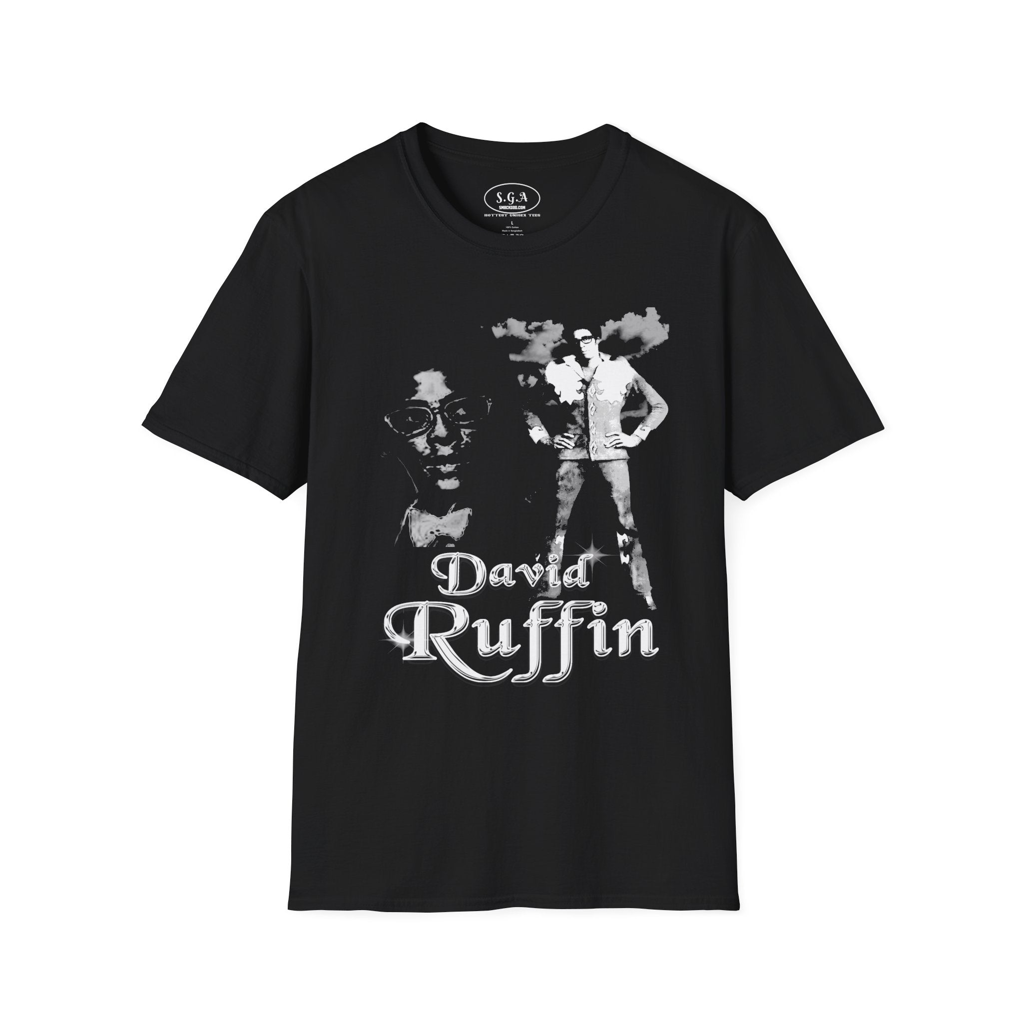“Soul Legend Energy” Graphic T-Shirt – David Ruffin Inspired Tee | Classic Motown Streetwear Shirt | Vintage Music Graphic Tee